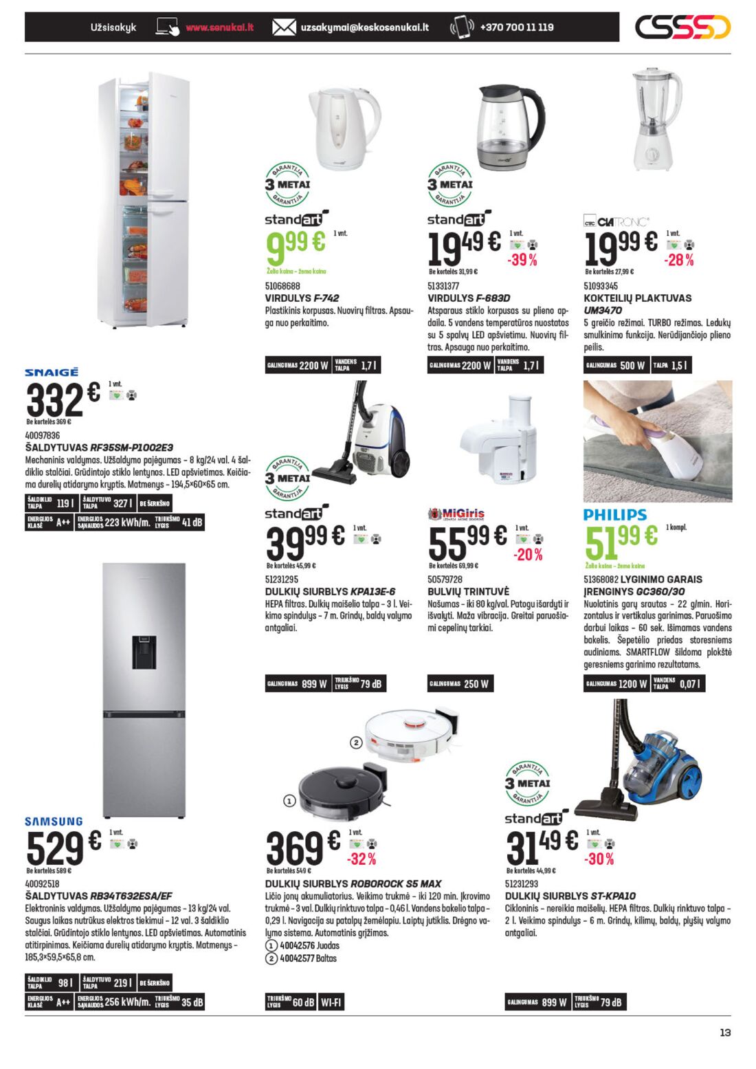 Senukai reklaminis leidinys akcijos nuo 
  2021-01-27 iki 
  2021-02-09 | Leidinukas.lt puslapis 13