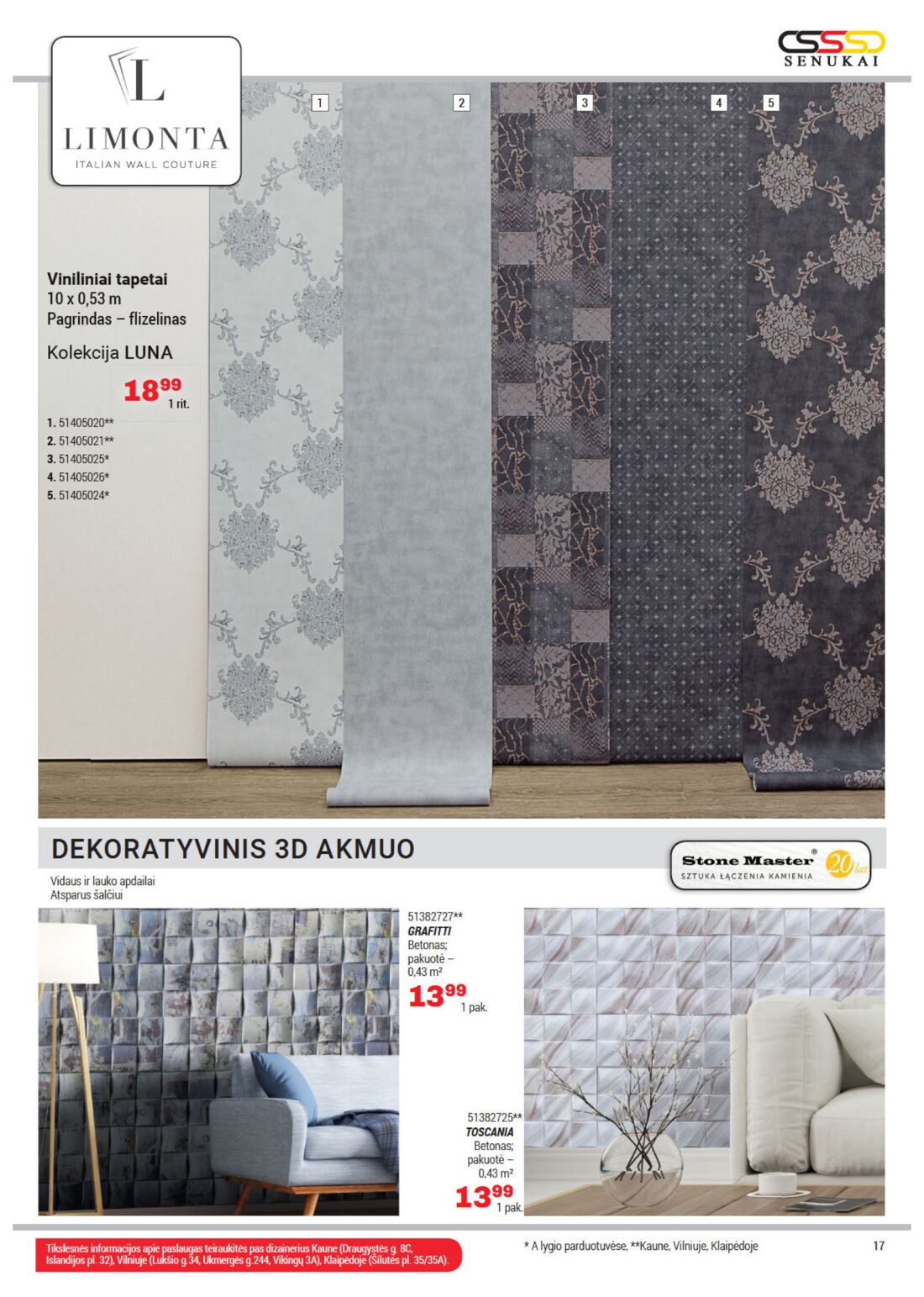 Senukai reklaminis leidinys akcijos nuo 
  2019-10-03 iki 
  2019-11-05 | Leidinukas.lt puslapis 17