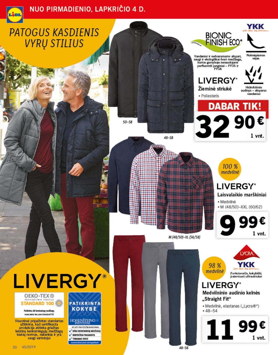 Lidl savaitinis leidinys akcijos nuo 
  2019-11-04 iki 
  2019-11-10 | Leidinukas.lt puslapis 30