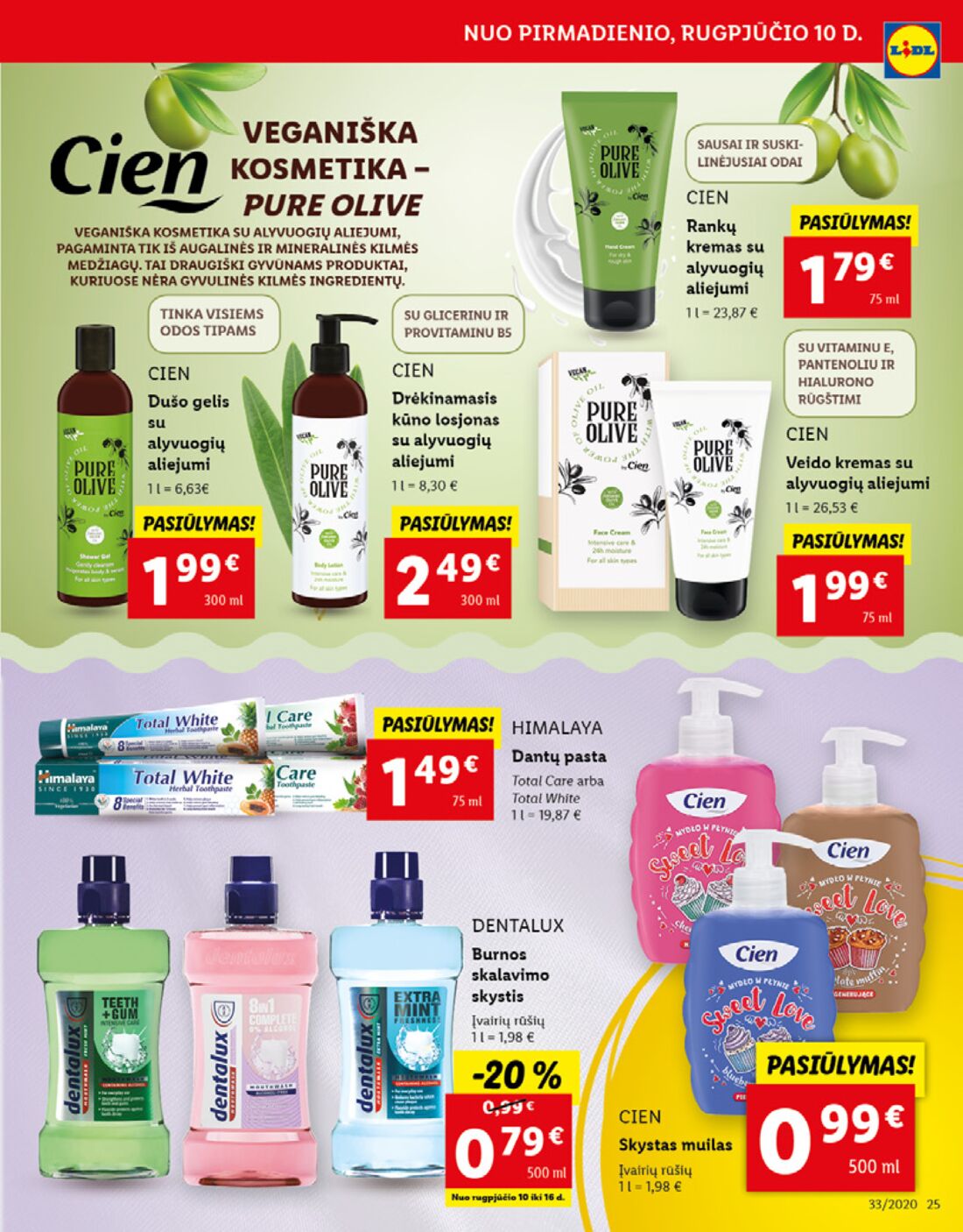 Lidl savaitinis leidinys akcijos nuo 
  2020-08-10 iki 
  2020-08-16 | Leidinukas.lt puslapis 25