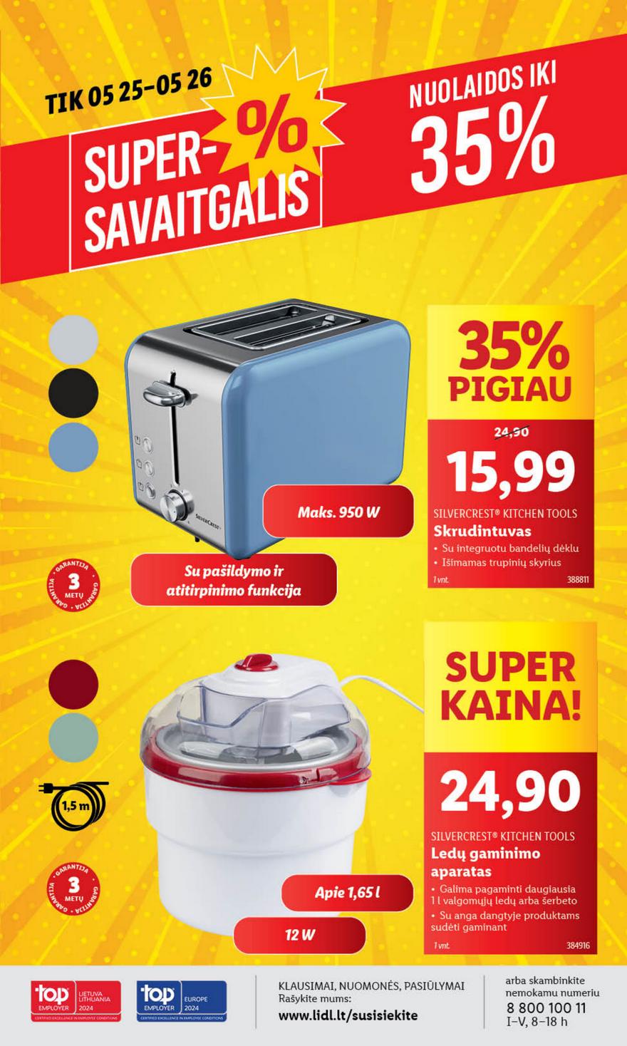 Lidl ne maisto leidinys akcijos nuo 
  2024-05-20 iki 
  2024-05-26 | Leidinukas.lt puslapis 47