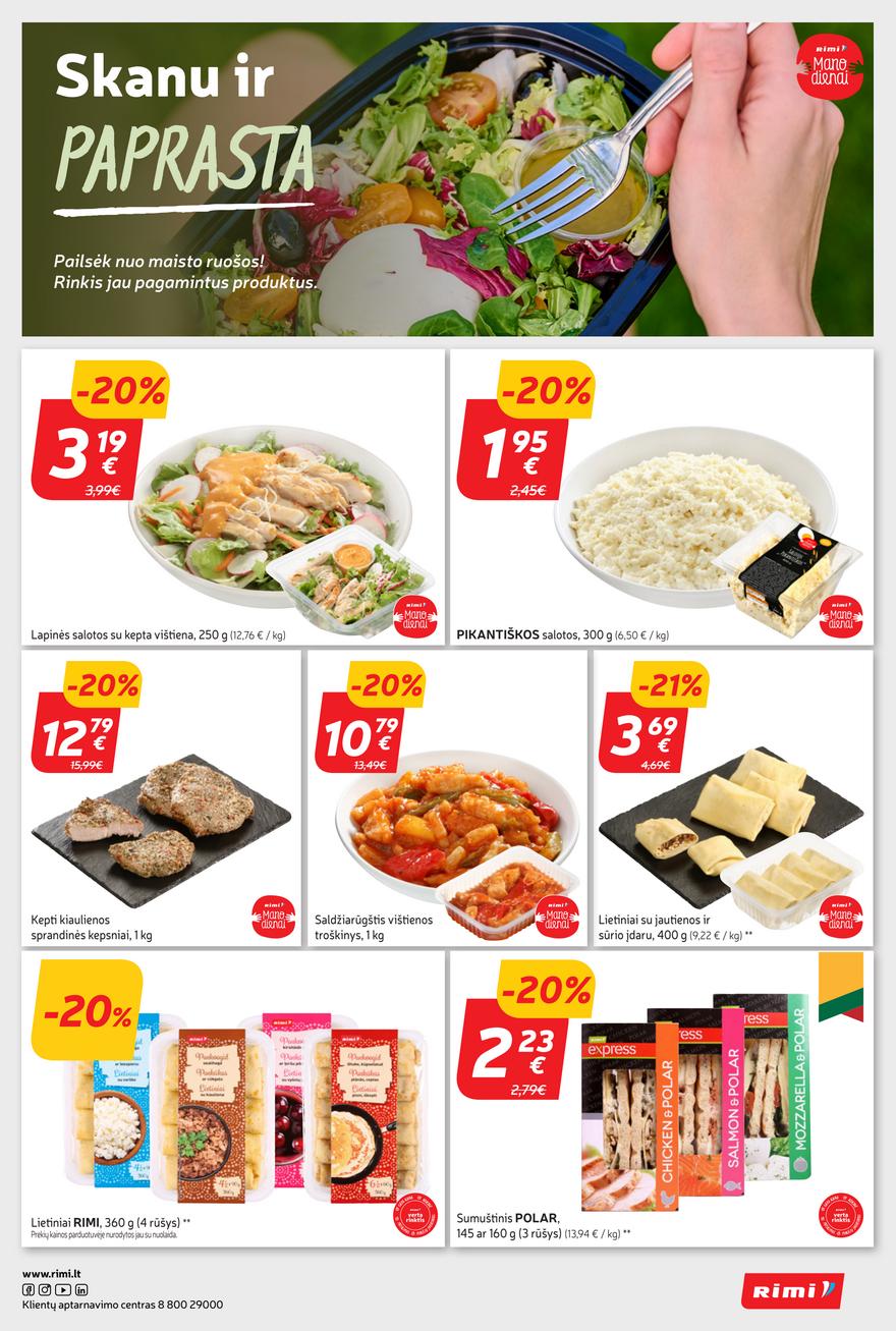 Rimi savaitinis leidinys akcijos nuo 
  2024-06-25 iki 
  2024-07-01 | Leidinukas.lt puslapis 15