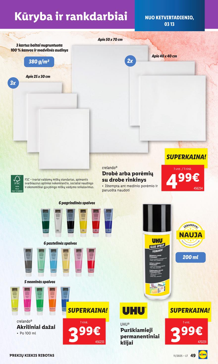 Lidl ne maisto leidinys akcijos nuo 
  2025-03-10 iki 
  2025-03-16 | Leidinukas.lt puslapis 51