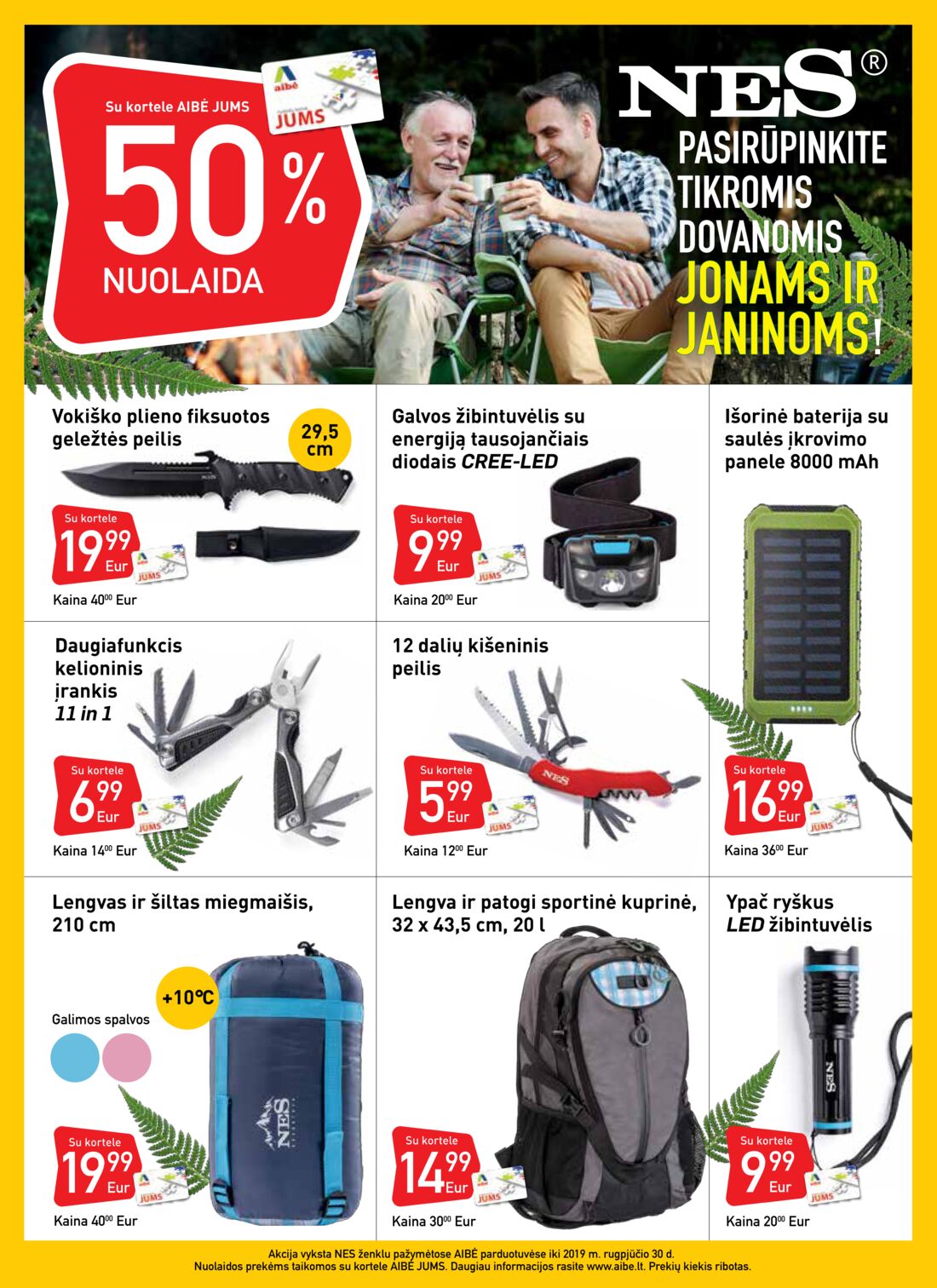 Aibė leidinys akcijos nuo 
  2019-06-13 iki 
  2019-06-25 | Leidinukas.lt puslapis 35