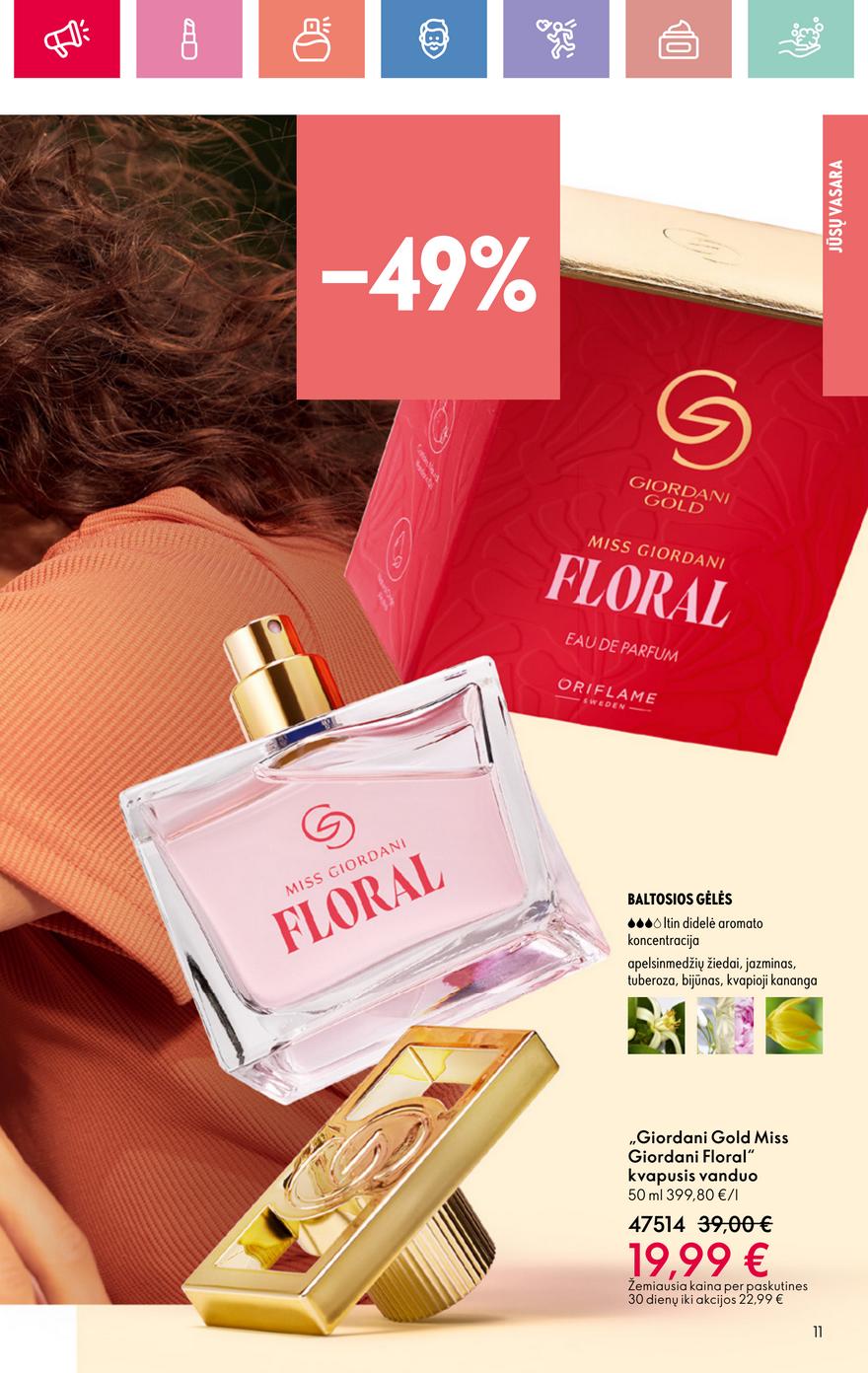 Oriflame katalogas akcijos nuo 
  2025-07-13 iki 
  2025-08-02 | Leidinukas.lt puslapis 11