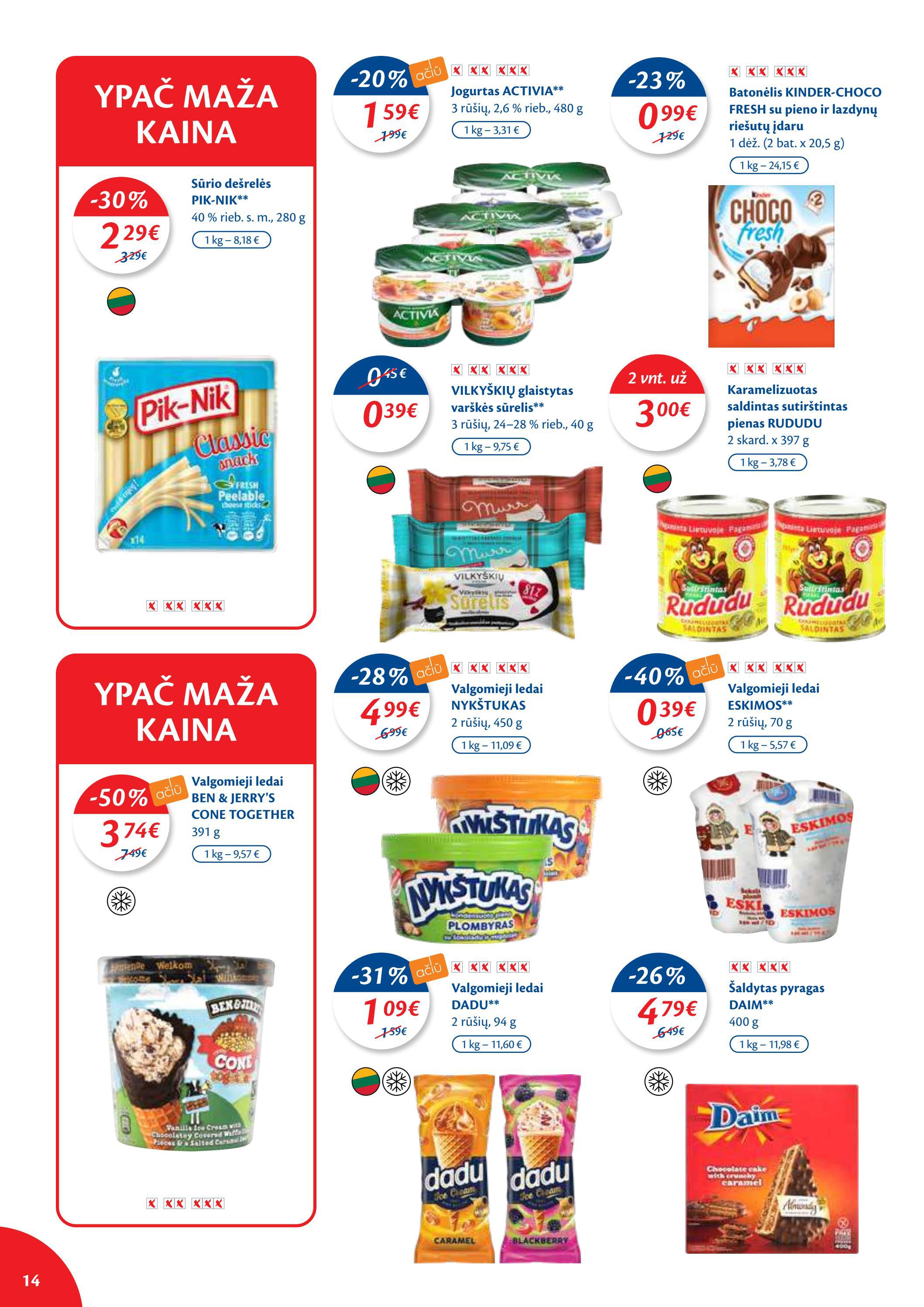 Maxima kaininis leidinys akcijos nuo 
  2022-03-01 iki 
  2022-03-07 | Leidinukas.lt puslapis 14