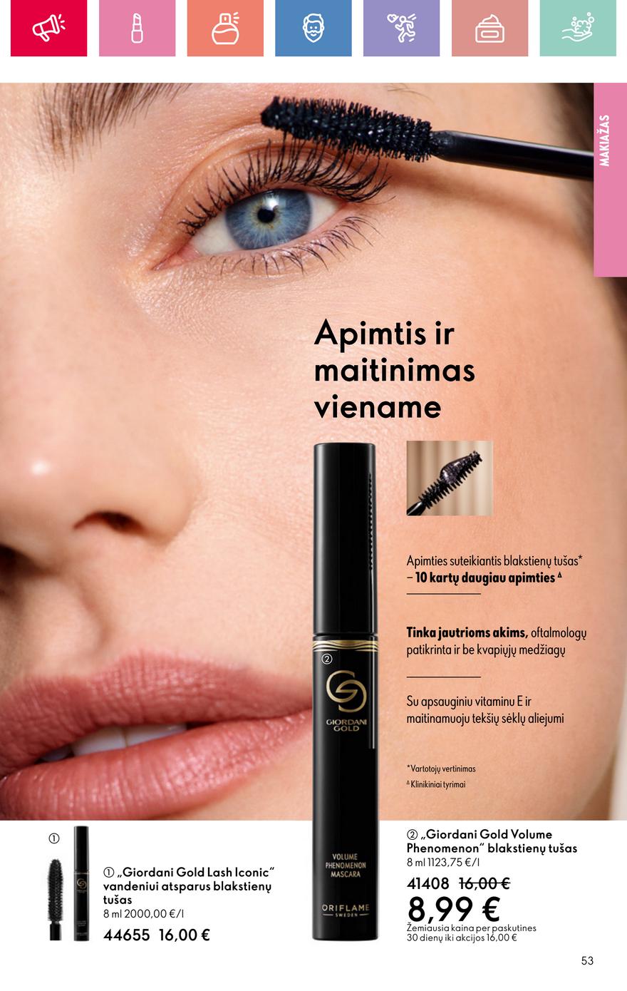 Oriflame katalogas akcijos nuo 
  2025-03-30 iki 
  2025-04-19 | Leidinukas.lt puslapis 53
