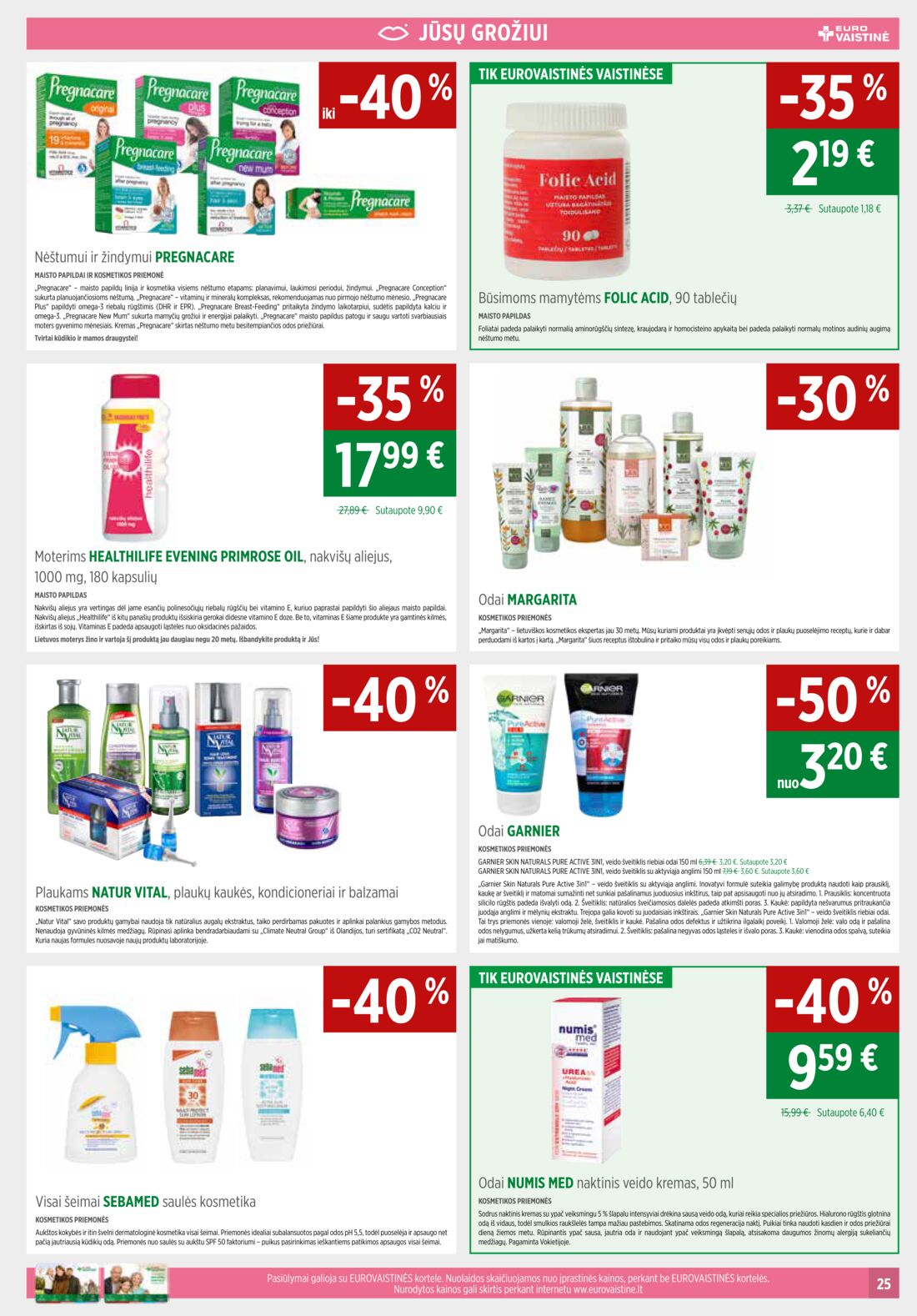 Euro vaistinė leidinys akcijos nuo 
  2019-08-01 iki 
  2019-08-31 | Leidinukas.lt puslapis 25