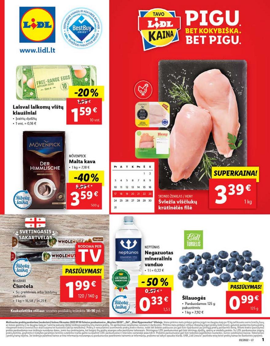 Lidl maisto prekių pasiūlymai akcijos nuo 
  2022-01-17 iki 
  2022-01-23 | Leidinukas.lt puslapis 1