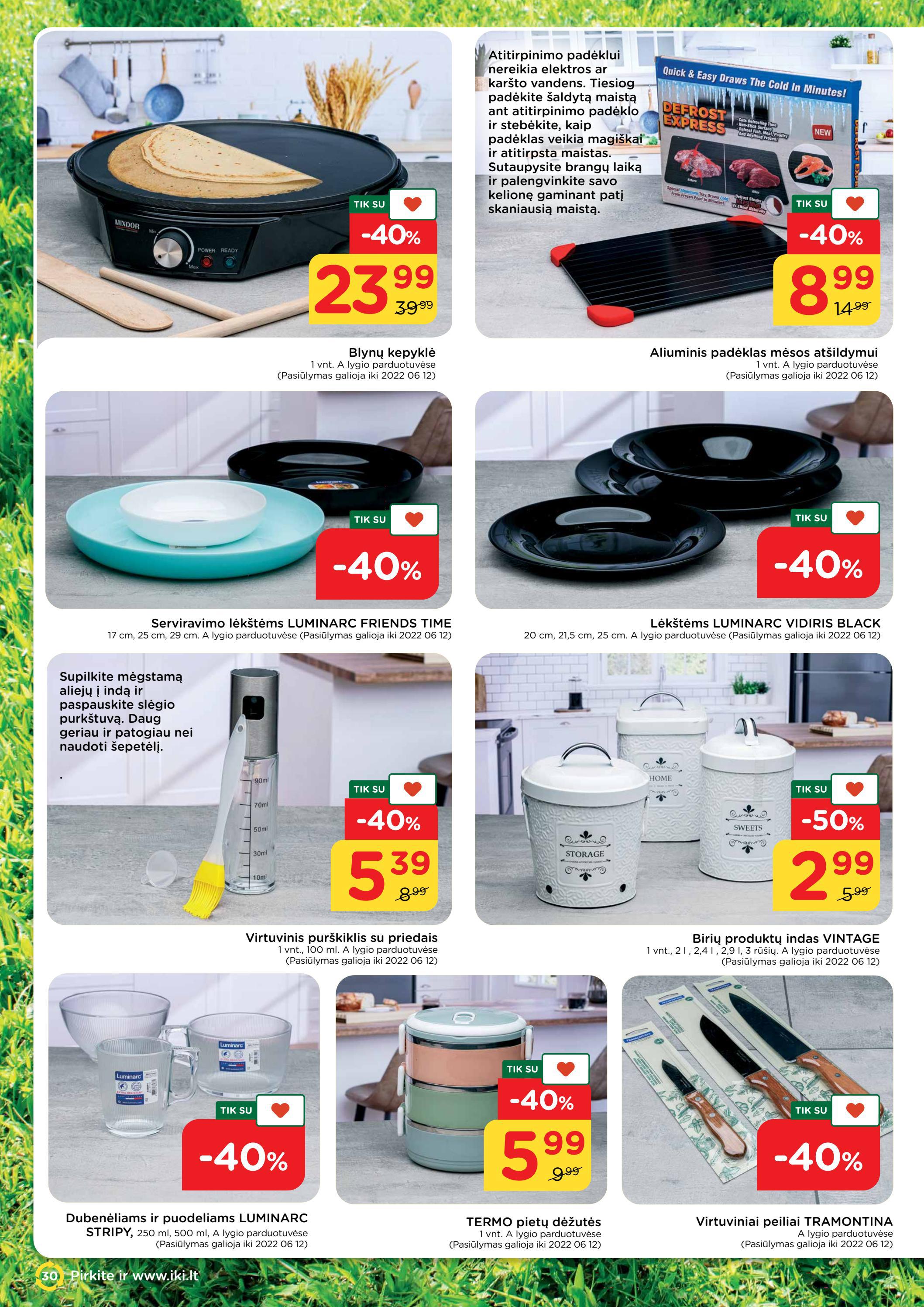 Iki savaitės leidinys akcijos nuo 
  2022-05-09 iki 
  2022-05-15 | Leidinukas.lt puslapis 30