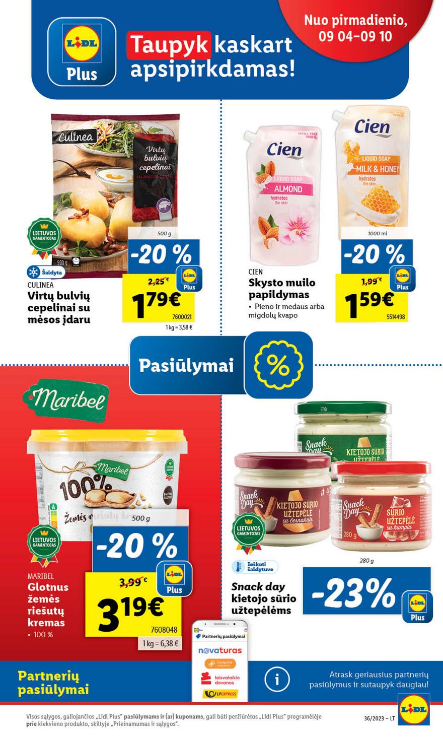 Ldil ne maisto prekių pasiūlymai akcijos nuo 
  2023-09-04 iki 
  2023-09-10 | Leidinukas.lt puslapis 25