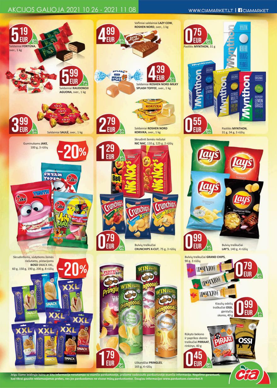 Čia market leidinys akcijos nuo 
  2021-10-26 iki 
  2021-11-08 | Leidinukas.lt puslapis 8