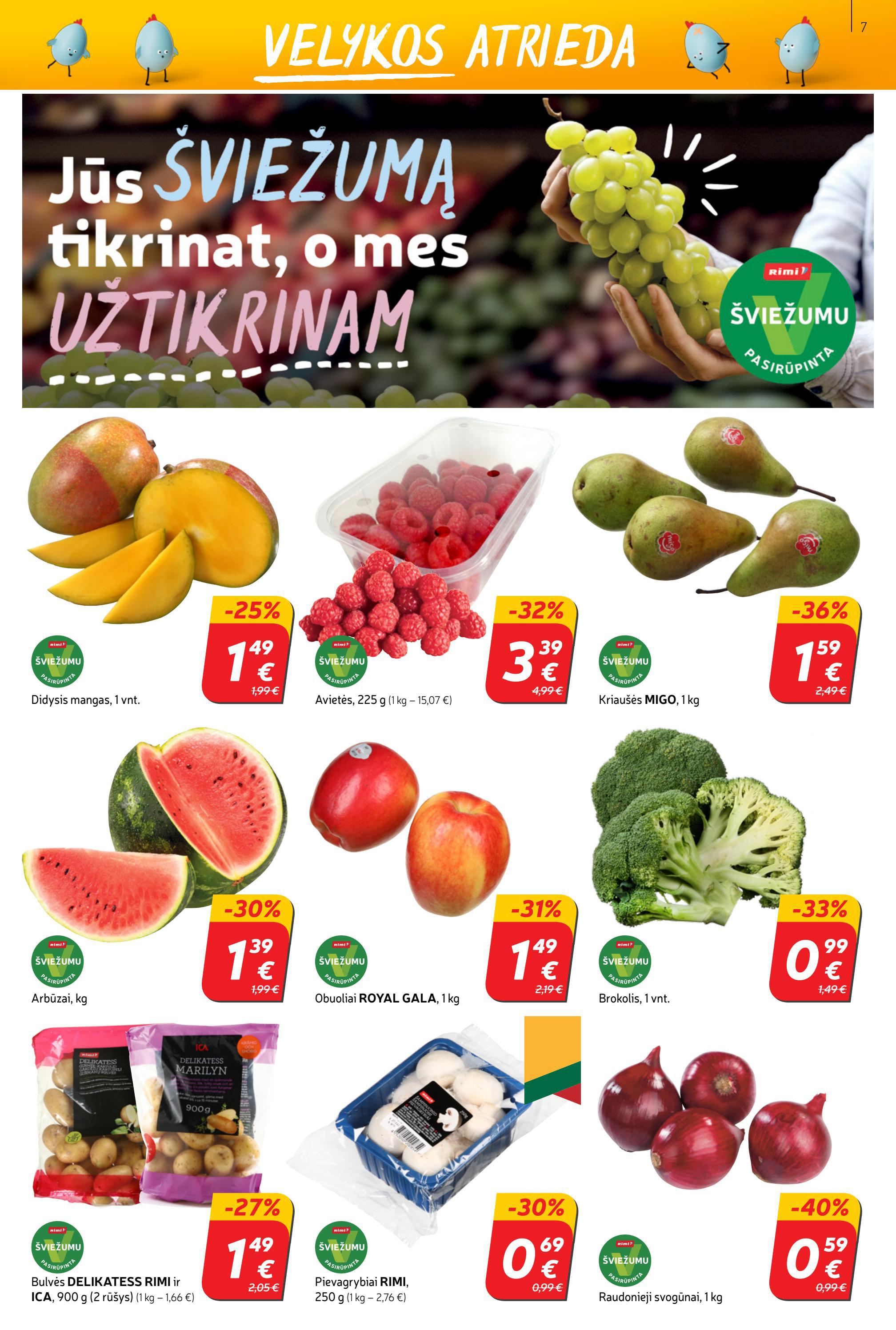 Rimi savaitinis leidinys akcijos nuo 
  2022-04-05 iki 
  2022-04-11 | Leidinukas.lt puslapis 7