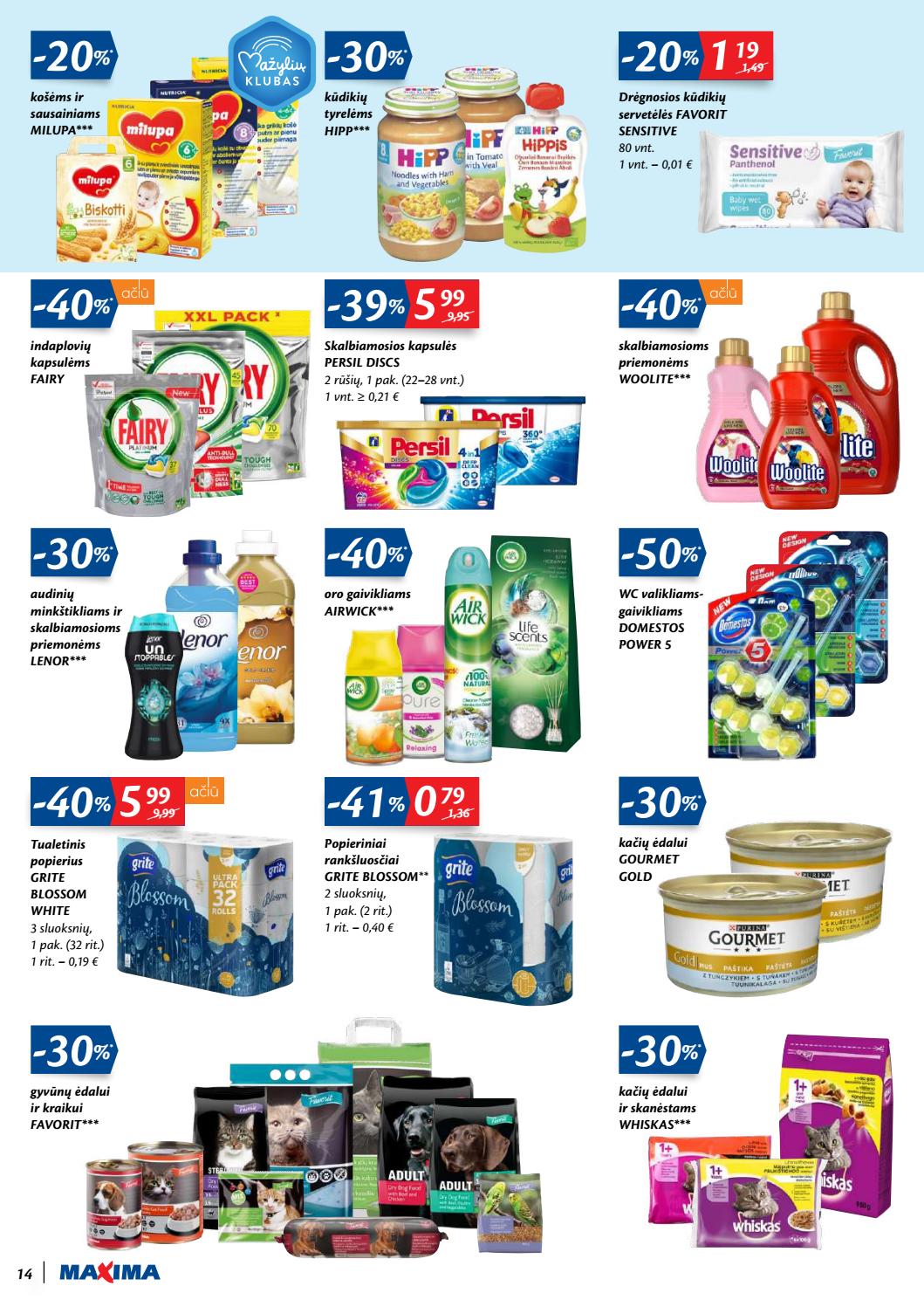 Maxima kaininis leidinys akcijos nuo 
  2019-11-05 iki 
  2019-11-11 | Leidinukas.lt puslapis 14