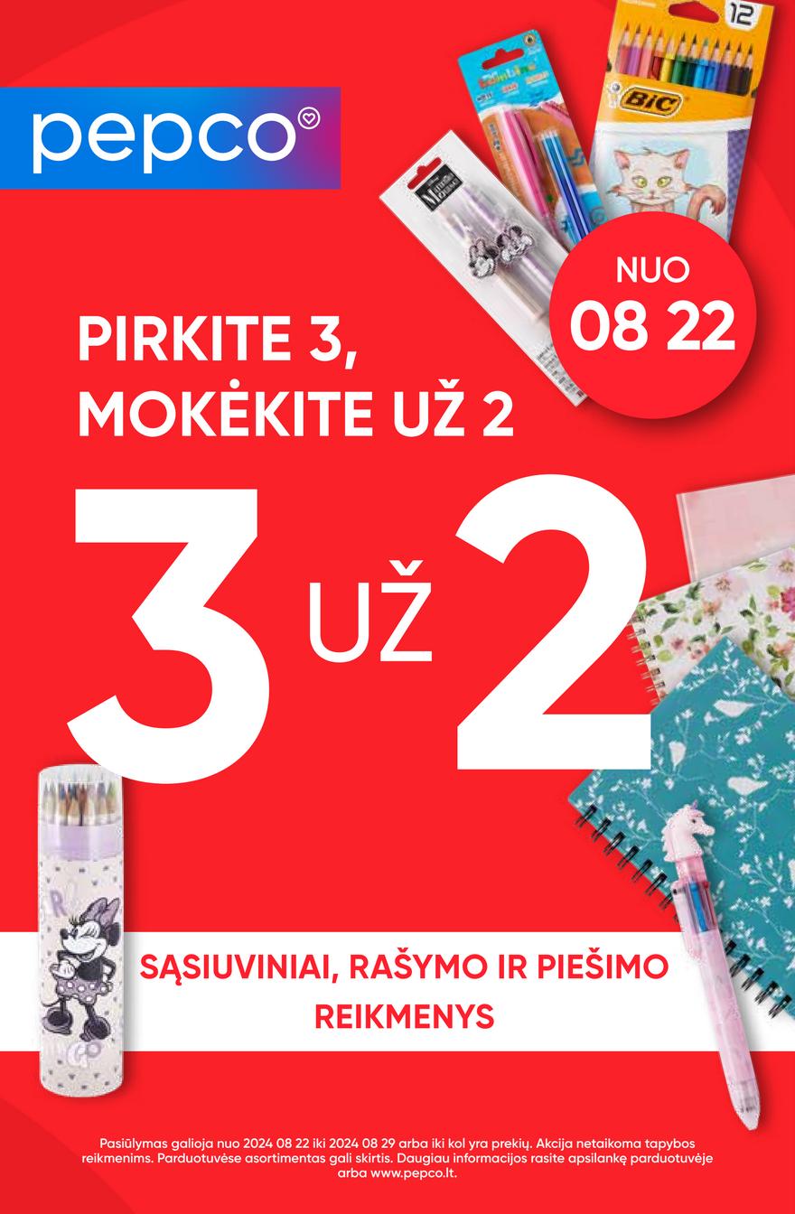 Pepco leidinys akcijos nuo 
  2024-08-08 iki 
  2024-08-14 | Leidinukas.lt puslapis 16