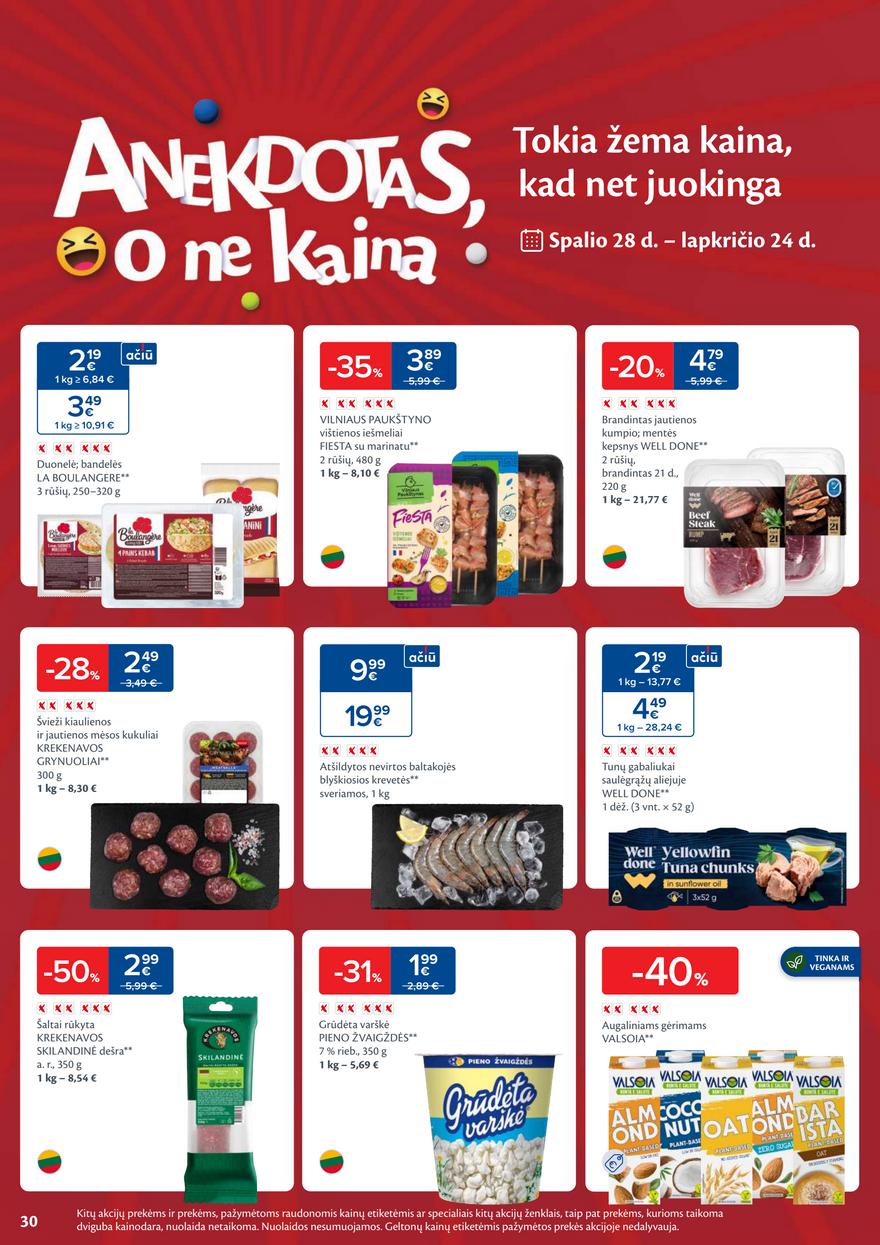 Maxima leidinys akcijos nuo 
  2025-11-04 iki 
  2025-11-10 | Leidinukas.lt puslapis 30