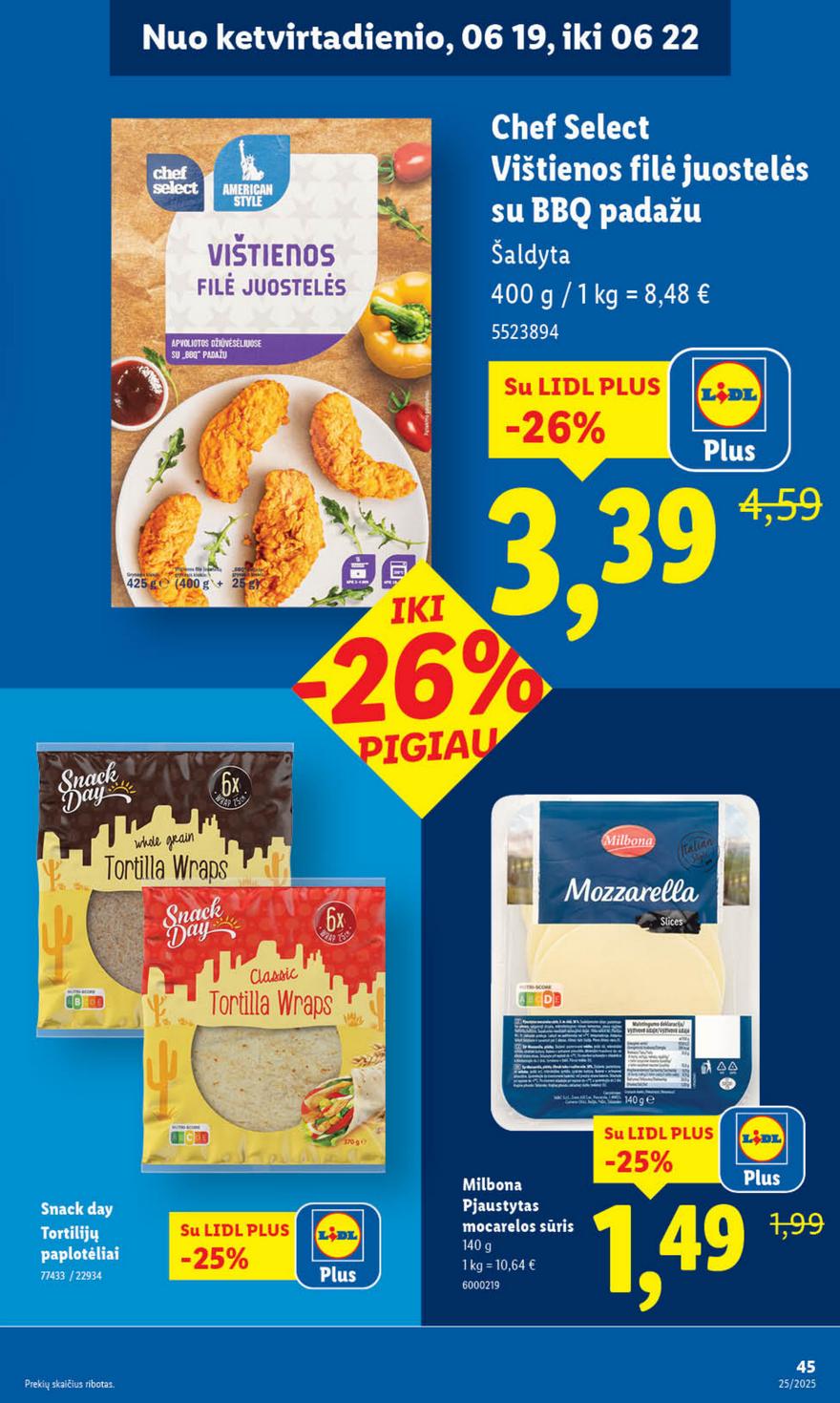 Lidl leidinys naujas akcijos nuo 
  2025-06-16 iki 
  2025-06-22 | Leidinukas.lt puslapis 45