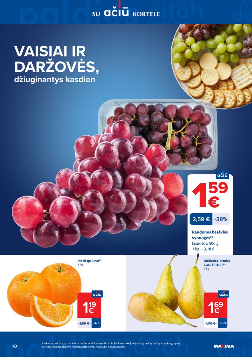 Maxima leidinys akcijos nuo 
  2026-04-07 iki 
  2026-04-13 | Leidinukas.lt puslapis 10