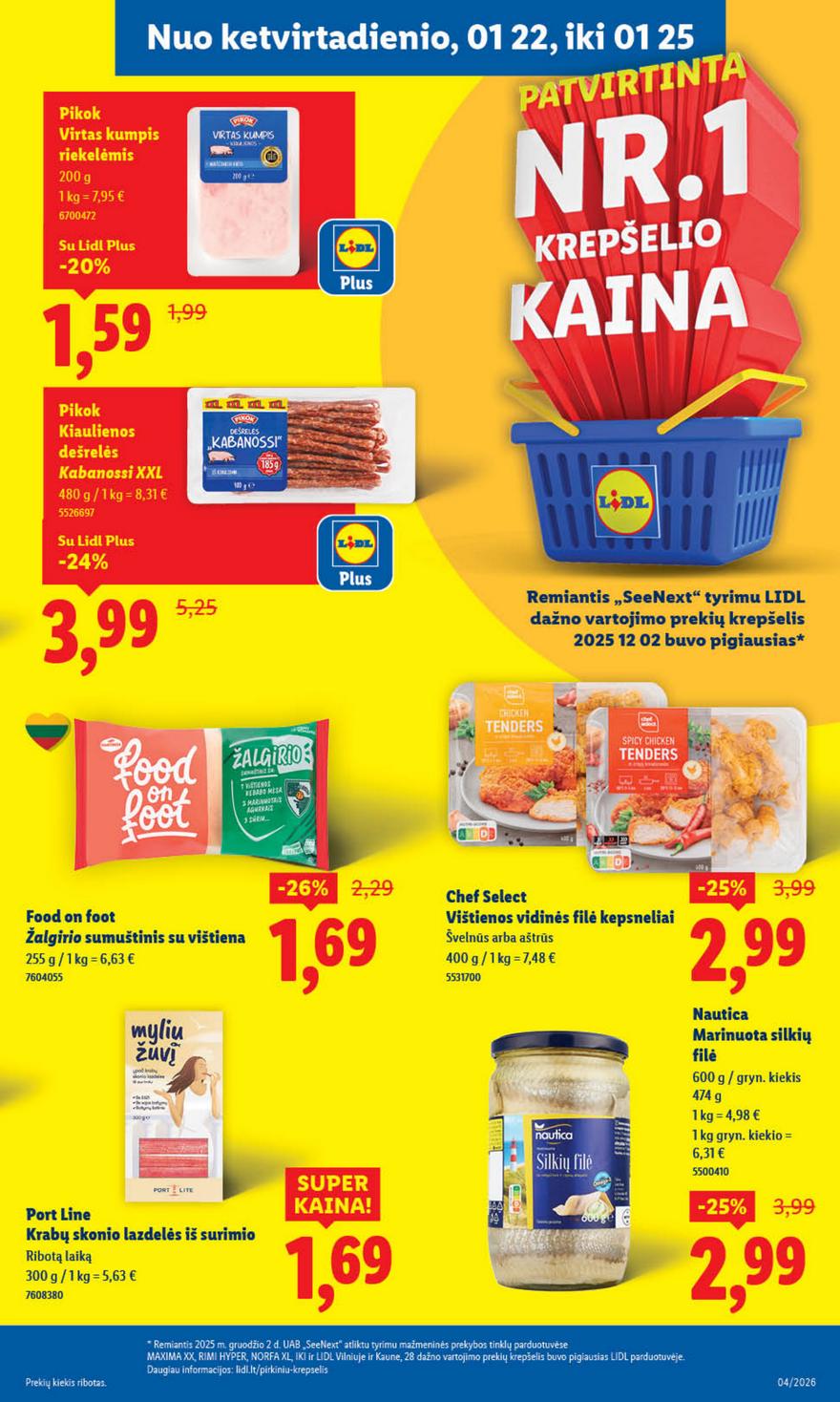 Lidl naujas leidinys akcijos nuo 
  2026-01-19 iki 
  2026-01-25 | Leidinukas.lt puslapis 37