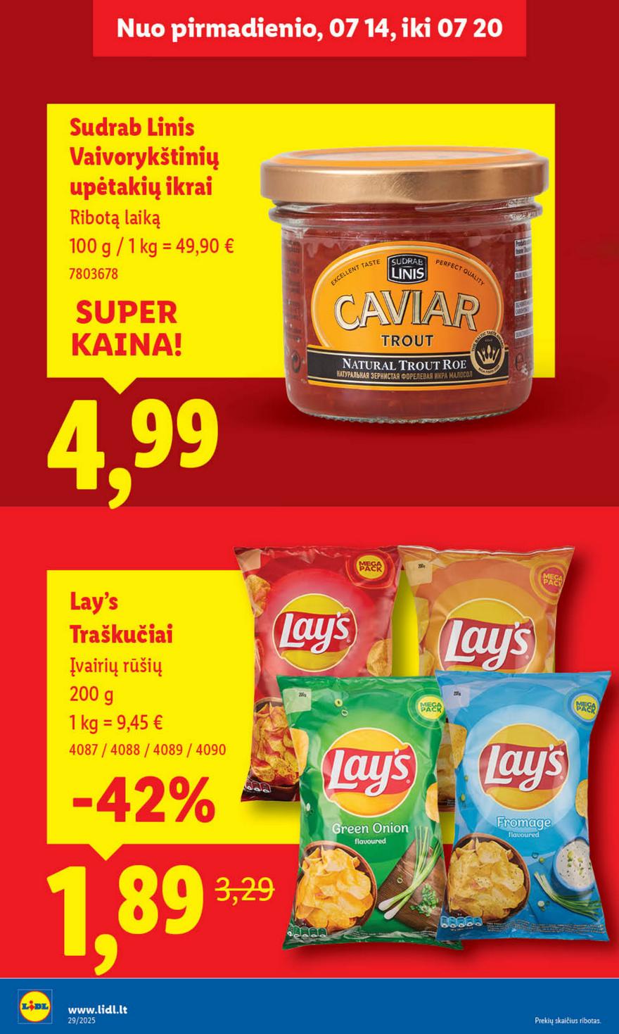 Lidl leidinys naujas akcijos nuo 
  2025-07-14 iki 
  2025-07-20 | Leidinukas.lt puslapis 22