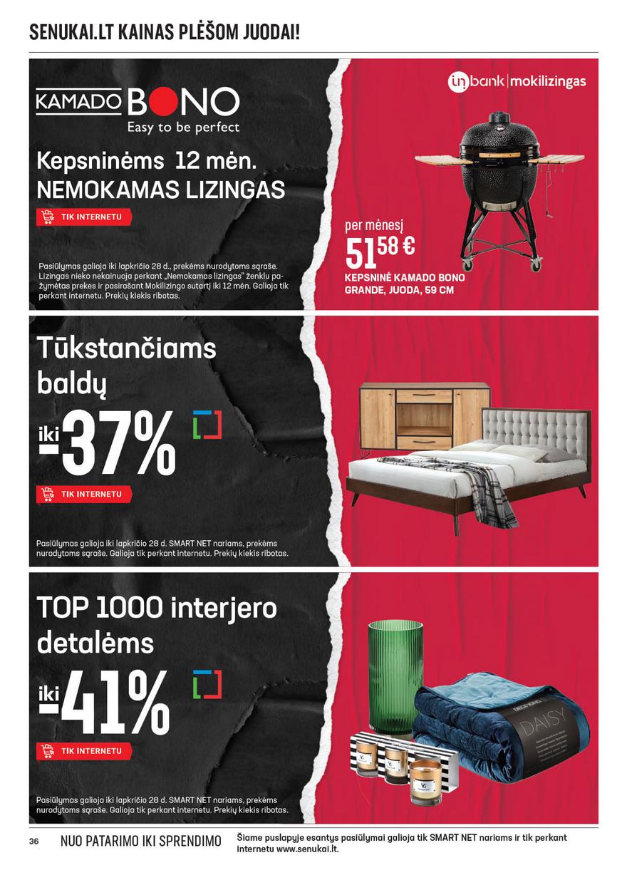 Senukai leidinys akcijos nuo 
  2021-11-22 iki 
  2021-11-28 | Leidinukas.lt puslapis 36