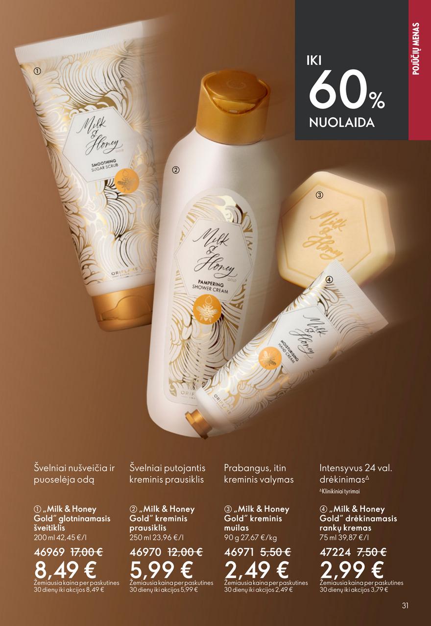 Oriflame katalogas akcijos nuo 
  2026-04-22 iki 
  2026-05-12 | Leidinukas.lt puslapis 31