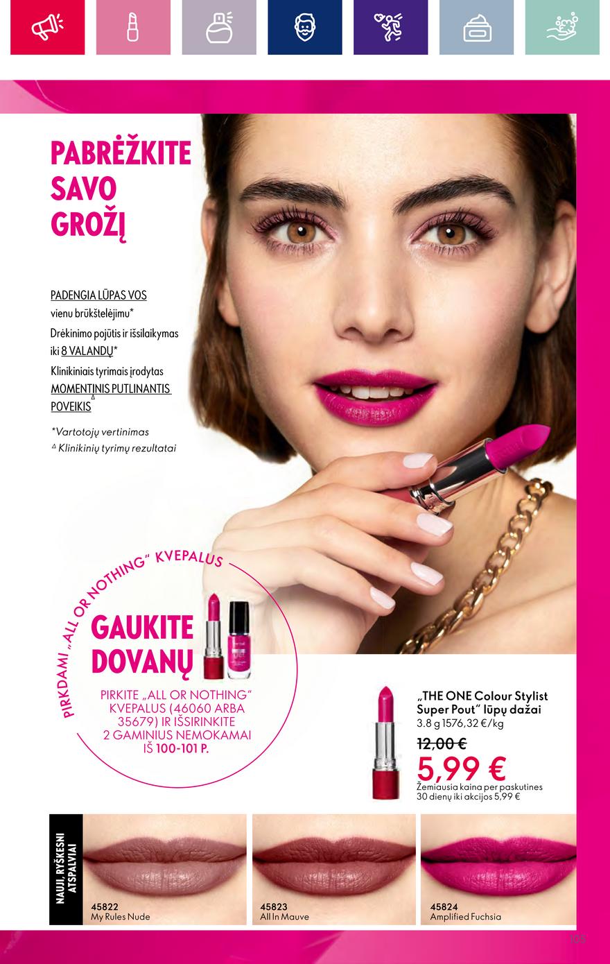 Oriflame katalogas akcijos nuo 
  2023-10-25 iki 
  2023-11-07 | Leidinukas.lt puslapis 105