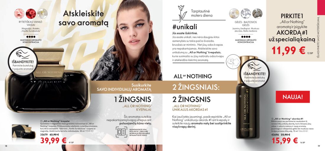 Oriflame katalogas akcijos nuo 
  2021-03-01 iki 
  2021-03-31 | Leidinukas.lt puslapis 10