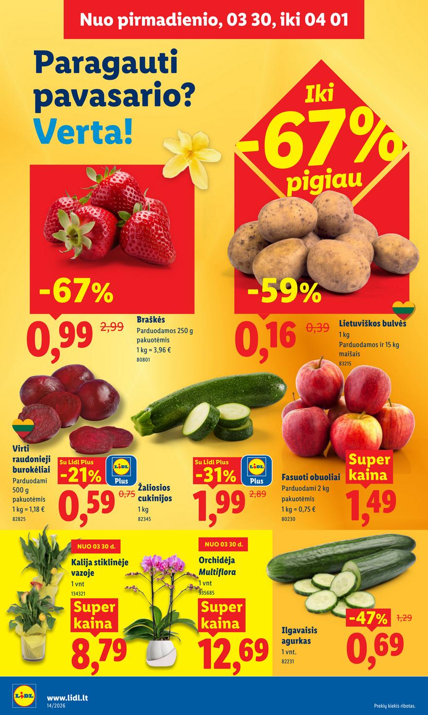 Lidl leidinys akcijos nuo 
  2026-03-30 iki 
  2026-04-04 | Leidinukas.lt puslapis 4