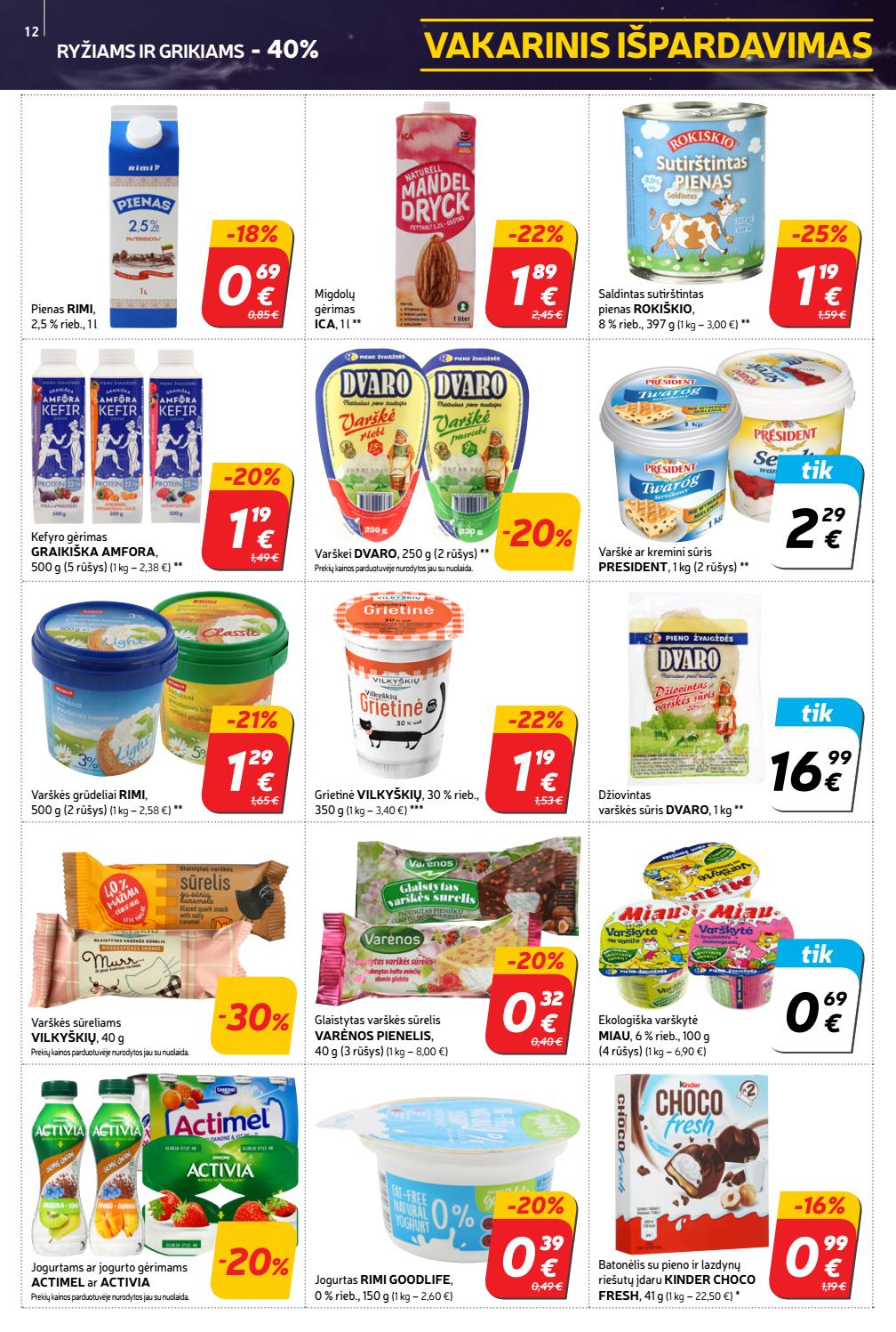 Rimi savaitinis leidinys akcijos nuo 
  2020-01-21 iki 
  2020-01-27 | Leidinukas.lt puslapis 12
