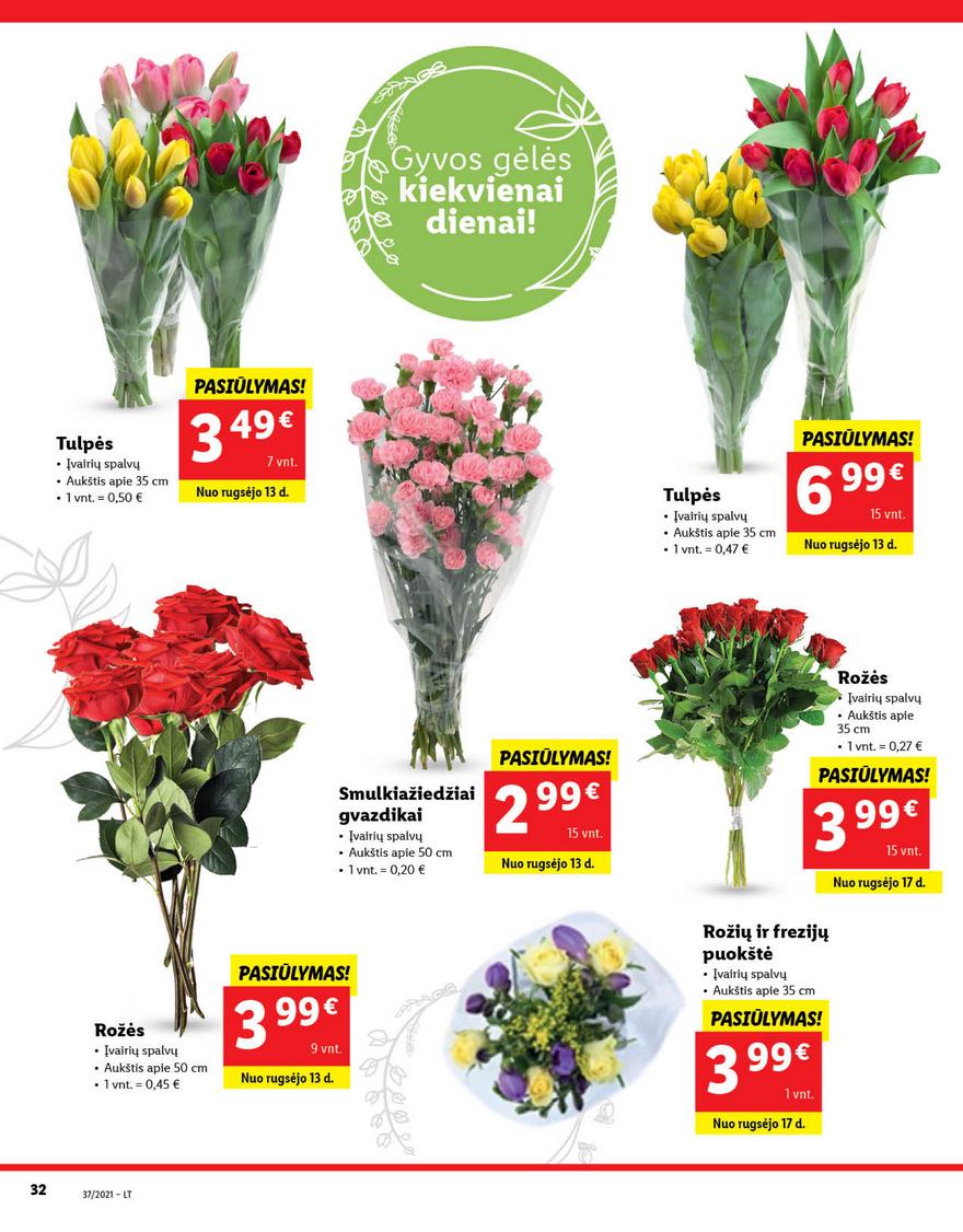 Lidl maisto prekių pasiūlymai akcijos nuo 
  2021-09-13 iki 
  2021-09-19 | Leidinukas.lt puslapis 32