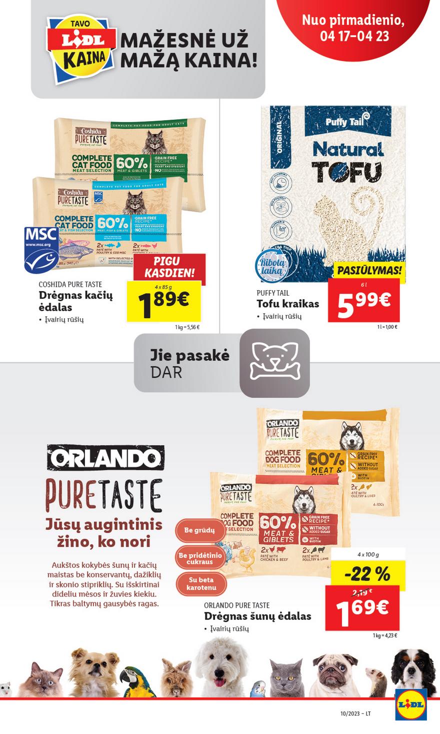 Lidl pasiūlymai akcijos nuo 
  2023-04-17 iki 
  2023-04-23 | Leidinukas.lt puslapis 63
