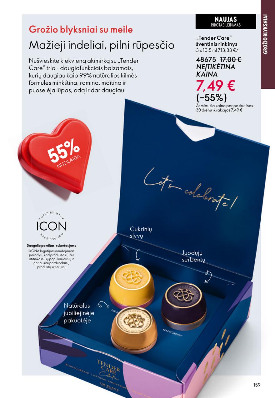 Oriflame katalogas akcijos nuo 
  2026-01-28 iki 
  2026-02-17 | Leidinukas.lt puslapis 159