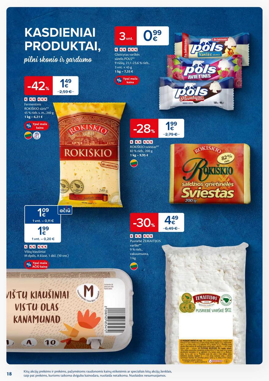 Maxima savaitinis leidinys 42 akcijos nuo
2024-10-15 iki
2024-10-21 | Leidinukas.lt puslapis 18