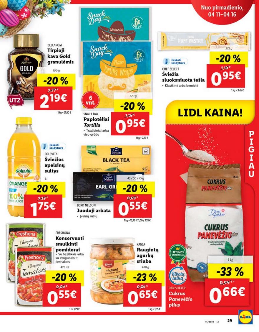 Ldil ne maisto prekių pasiūlymai akcijos nuo 
  2022-04-11 iki 
  2022-04-16 | Leidinukas.lt puslapis 29