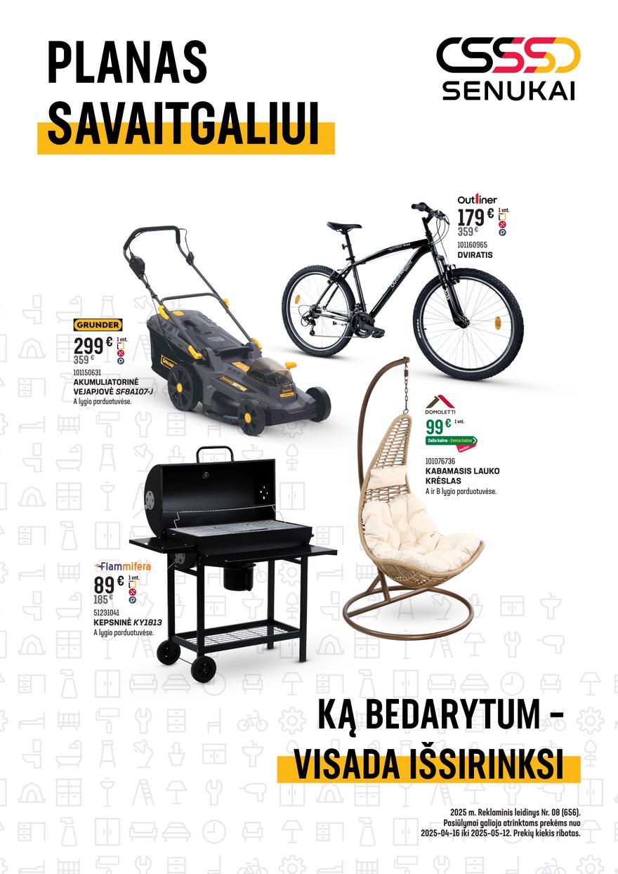 Senukai leidinys akcijos nuo 
  2025-04-16 iki 
  2025-05-12 | Leidinukas.lt puslapis 1