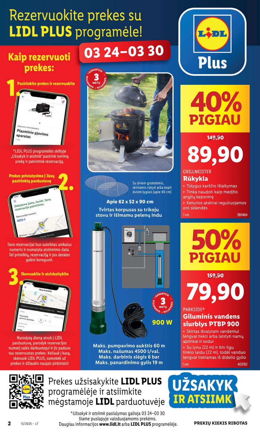Lidl ne maisto leidinys akcijos nuo 
  2025-03-24 iki 
  2025-03-30 | Leidinukas.lt puslapis 2