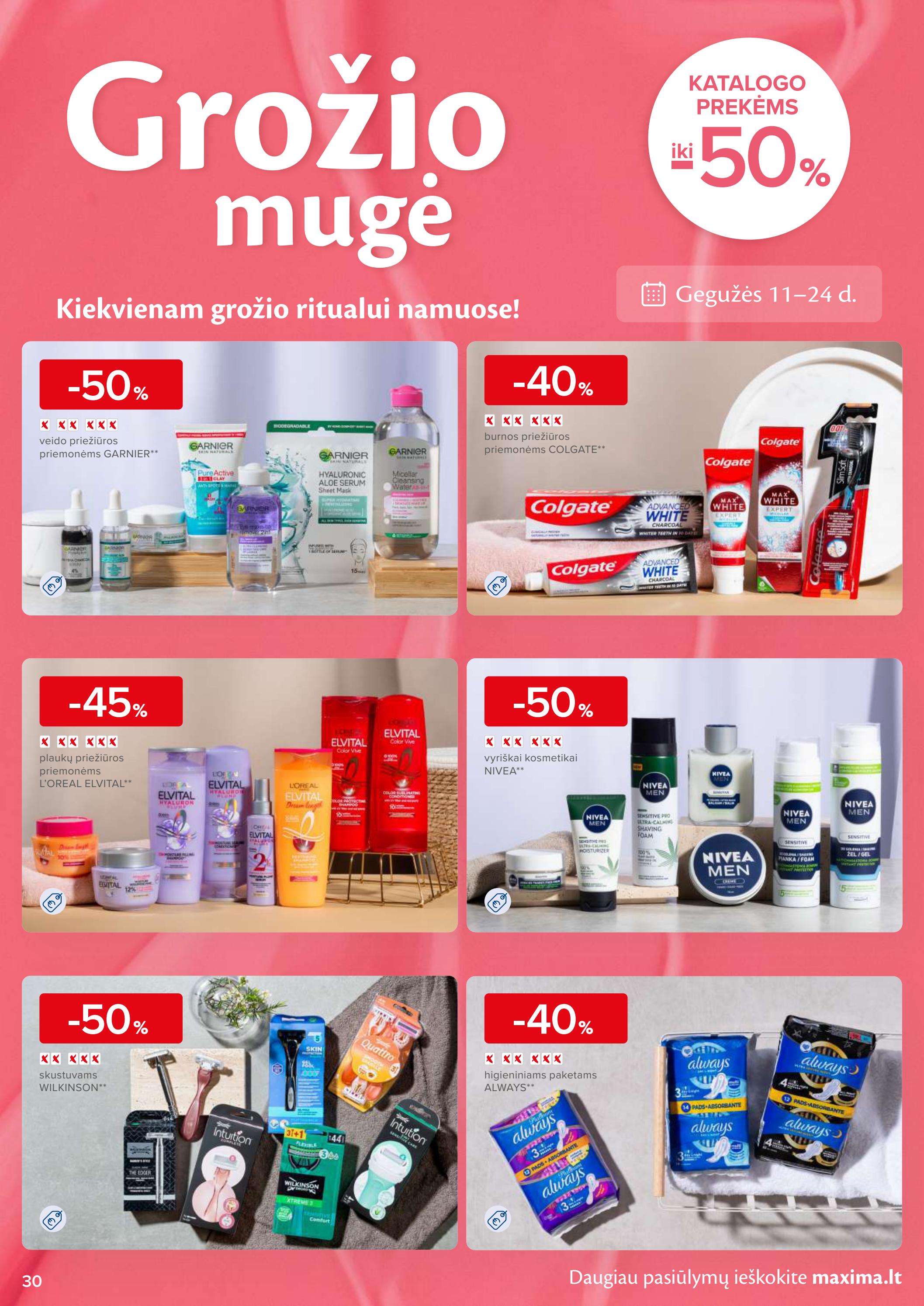 Maxima kaininis leidinys akcijos nuo 
  2023-05-09 iki 
  2023-05-15 | Leidinukas.lt puslapis 30