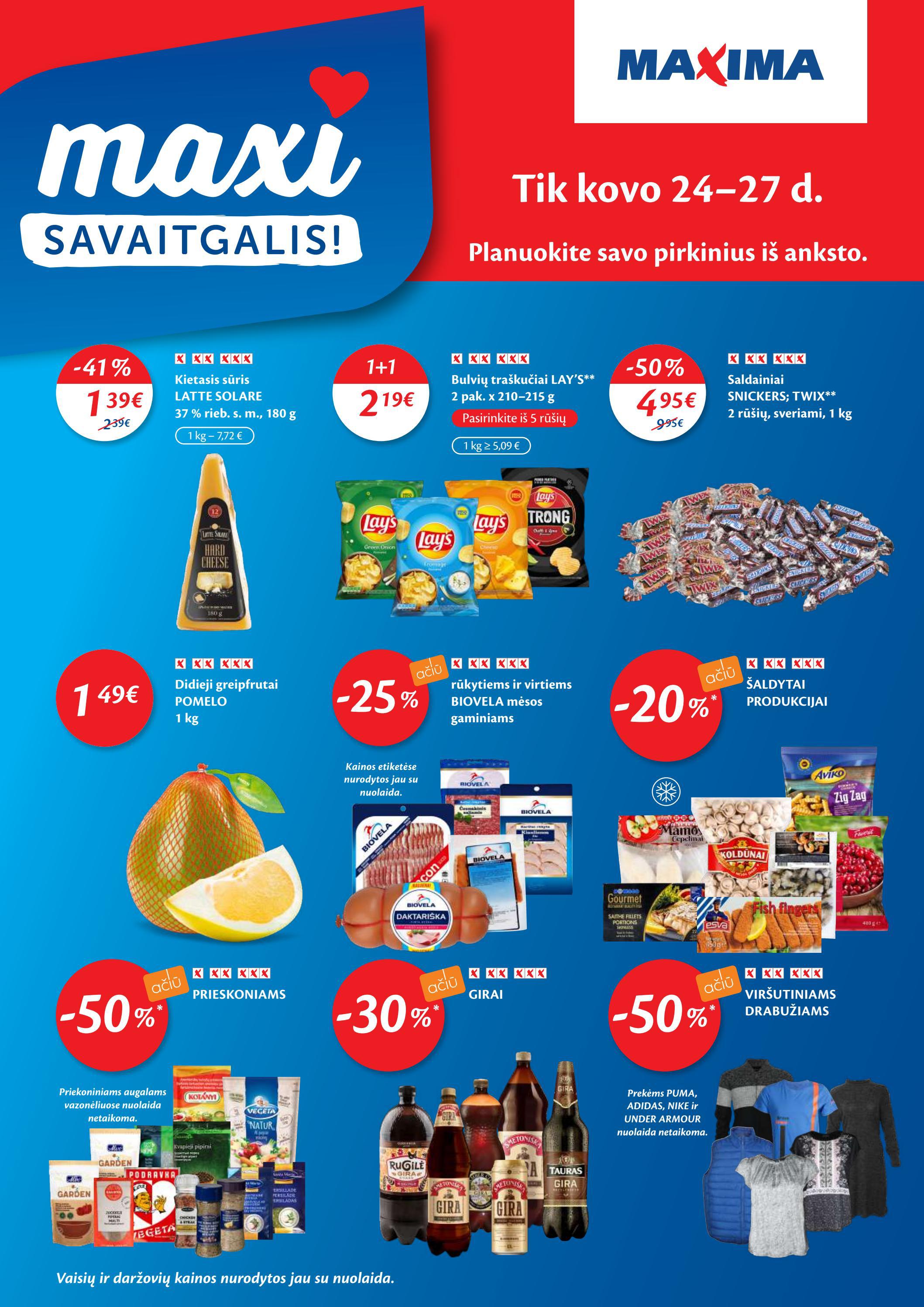 Maxima kaininis leidinys akcijos nuo 
  2022-03-22 iki 
  2022-03-28 | Leidinukas.lt puslapis 36