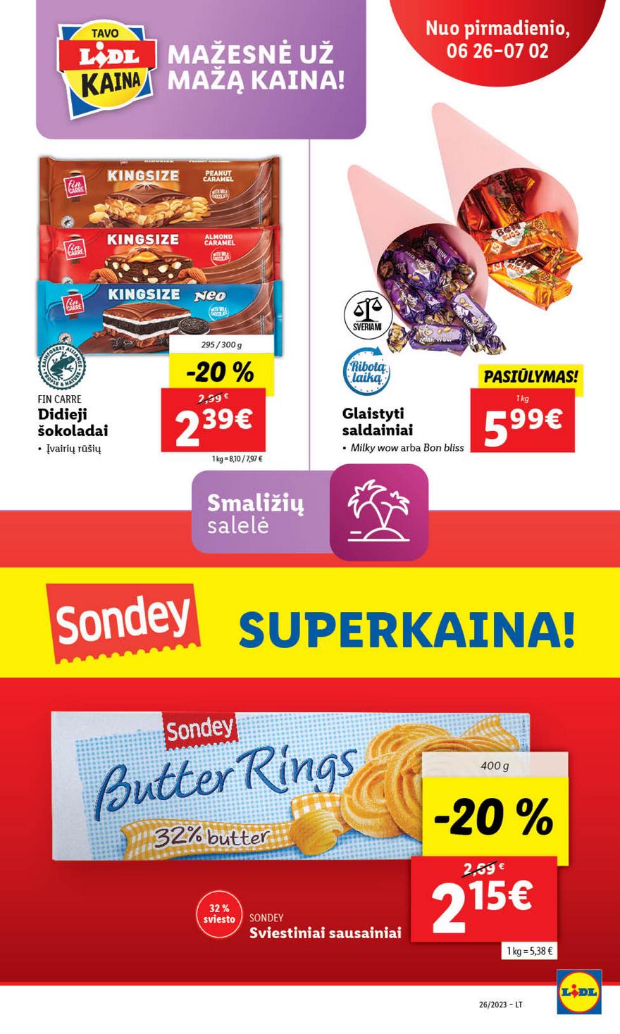 Lidl maisto prekių pasiūlymai akcijos nuo 
  2023-06-26 iki 
  2023-07-02 | Leidinukas.lt puslapis 43