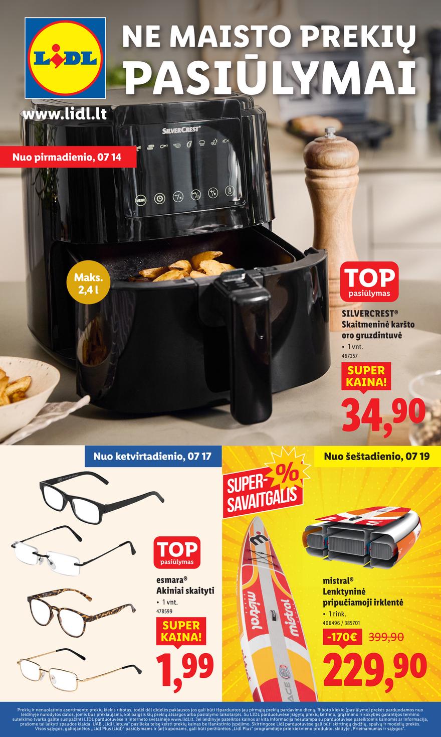 Lidl ne maisto leidinys akcijos nuo 
  2025-07-14 iki 
  2025-07-20 | Leidinukas.lt puslapis 1