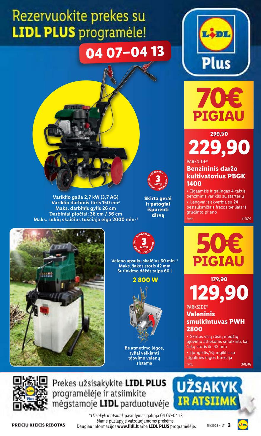 Lidl ne maisto leidinys akcijos nuo 
  2025-04-07 iki 
  2025-04-13 | Leidinukas.lt puslapis 3