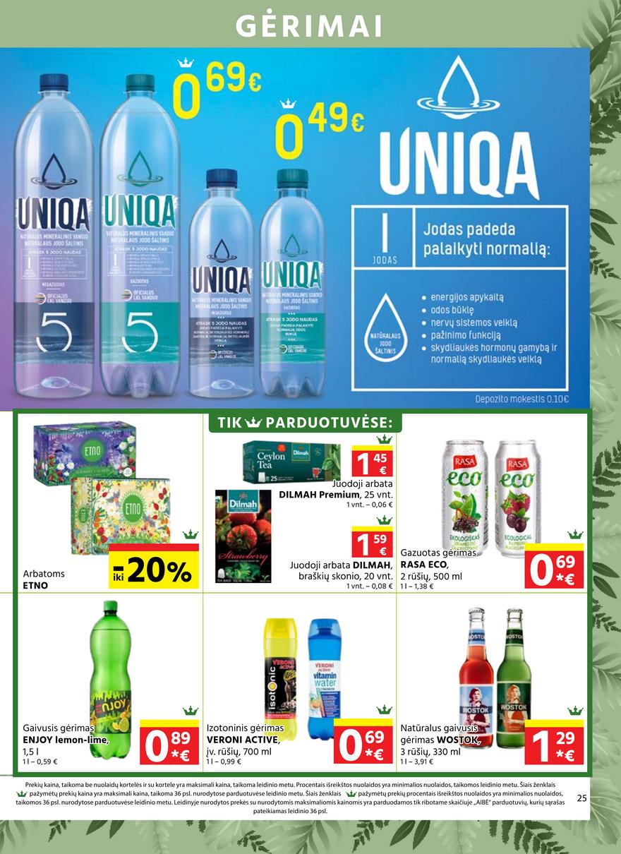 Aibė pasiūlymai akcijos nuo 
  2022-06-16 iki 
  2022-07-05 | Leidinukas.lt puslapis 25