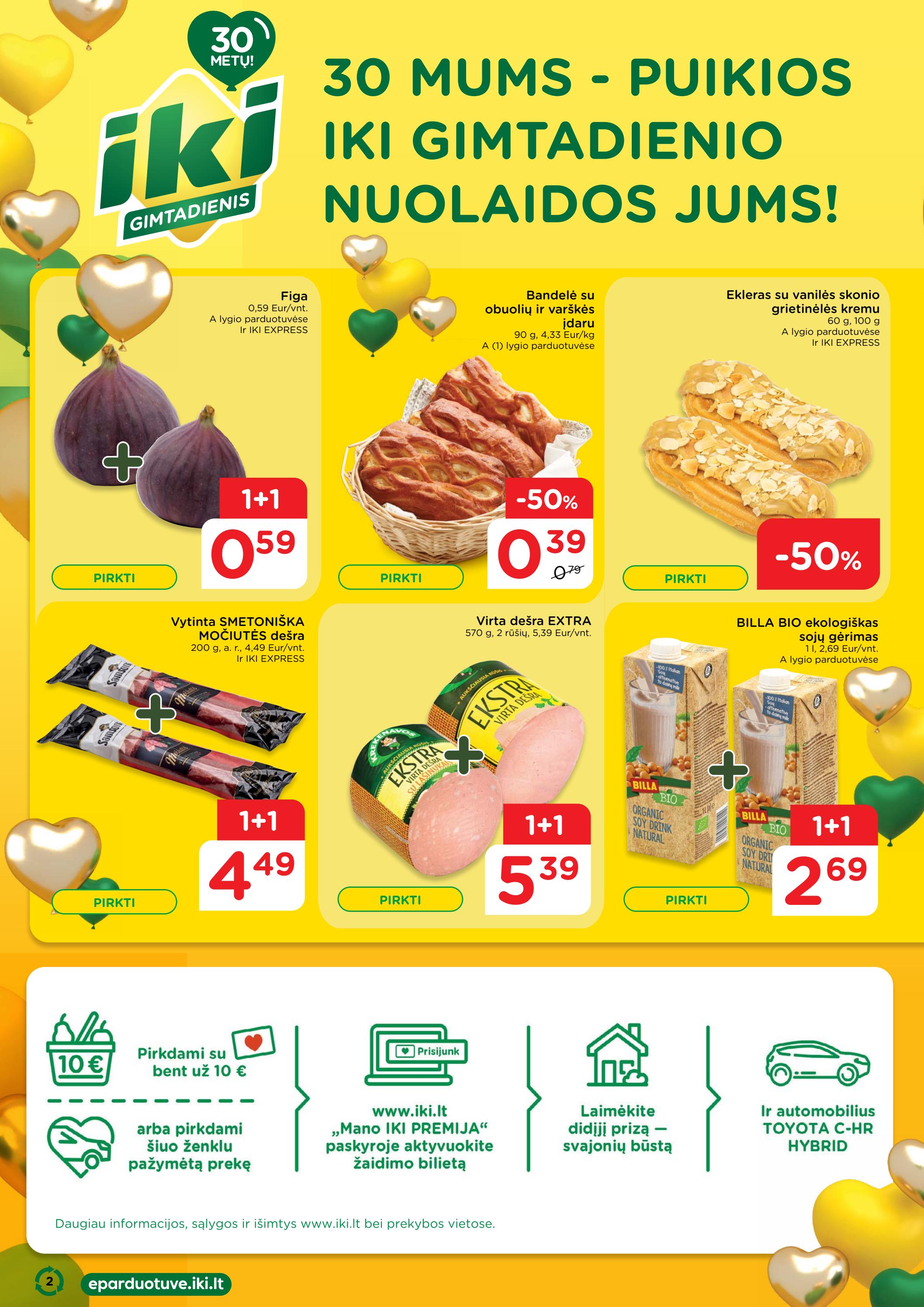 Iki savaitės leidinys akcijos nuo 
  2022-10-03 iki 
  2022-10-09 | Leidinukas.lt puslapis 2