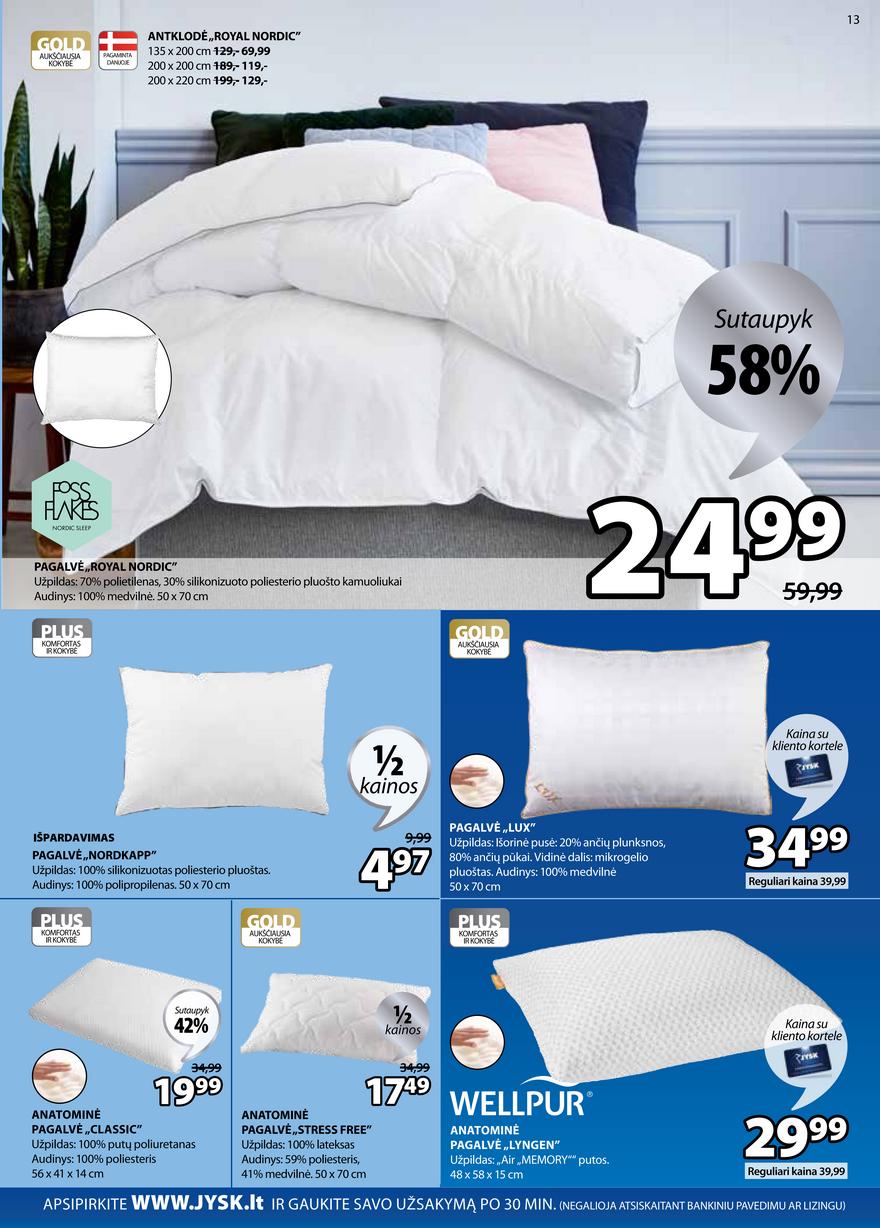 Jysk leidinys akcijos nuo 
  2021-05-25 iki 
  2021-06-07 | Leidinukas.lt puslapis 13