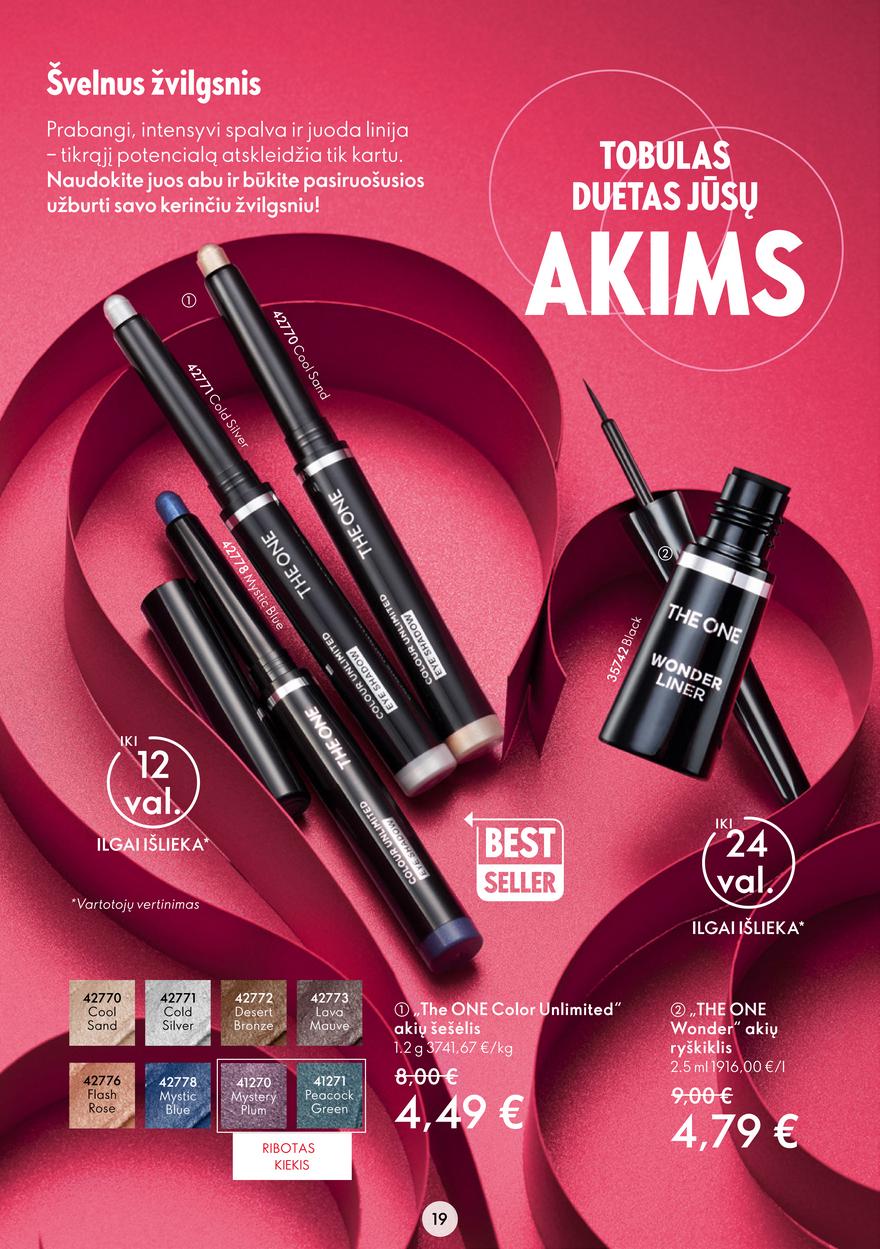 Oriflame katalogas akcijos nuo 
  2023-01-11 iki 
  2023-01-31 | Leidinukas.lt puslapis 19