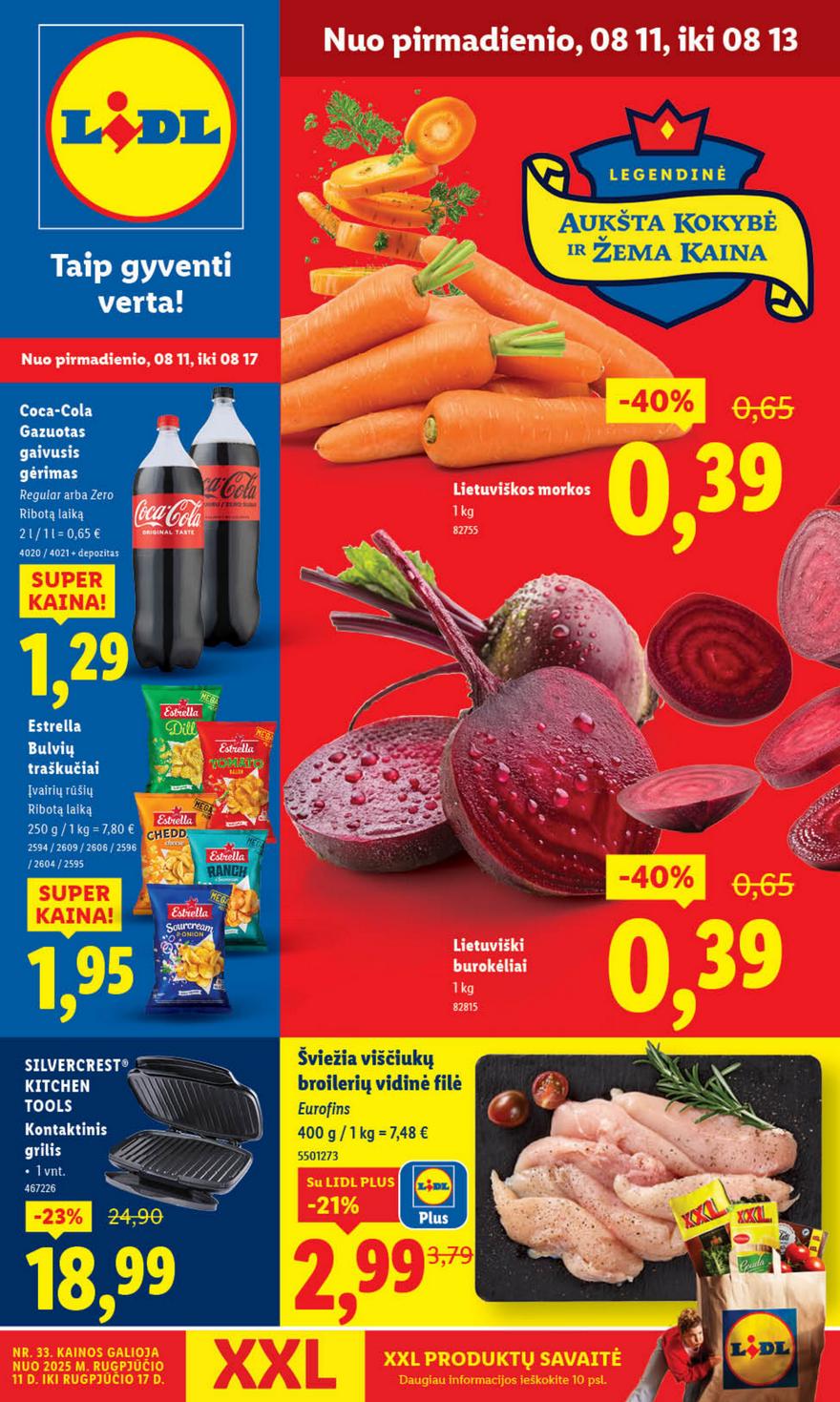 Lidl leidinys akcijos nuo 
  2025-08-11 iki 
  2025-08-17 | Leidinukas.lt puslapis 1