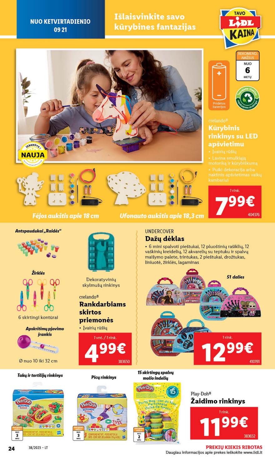 Ldil ne maisto leidinys akcijos nuo 
  2023-09-18 iki 
  2023-09-24 | Leidinukas.lt puslapis 24