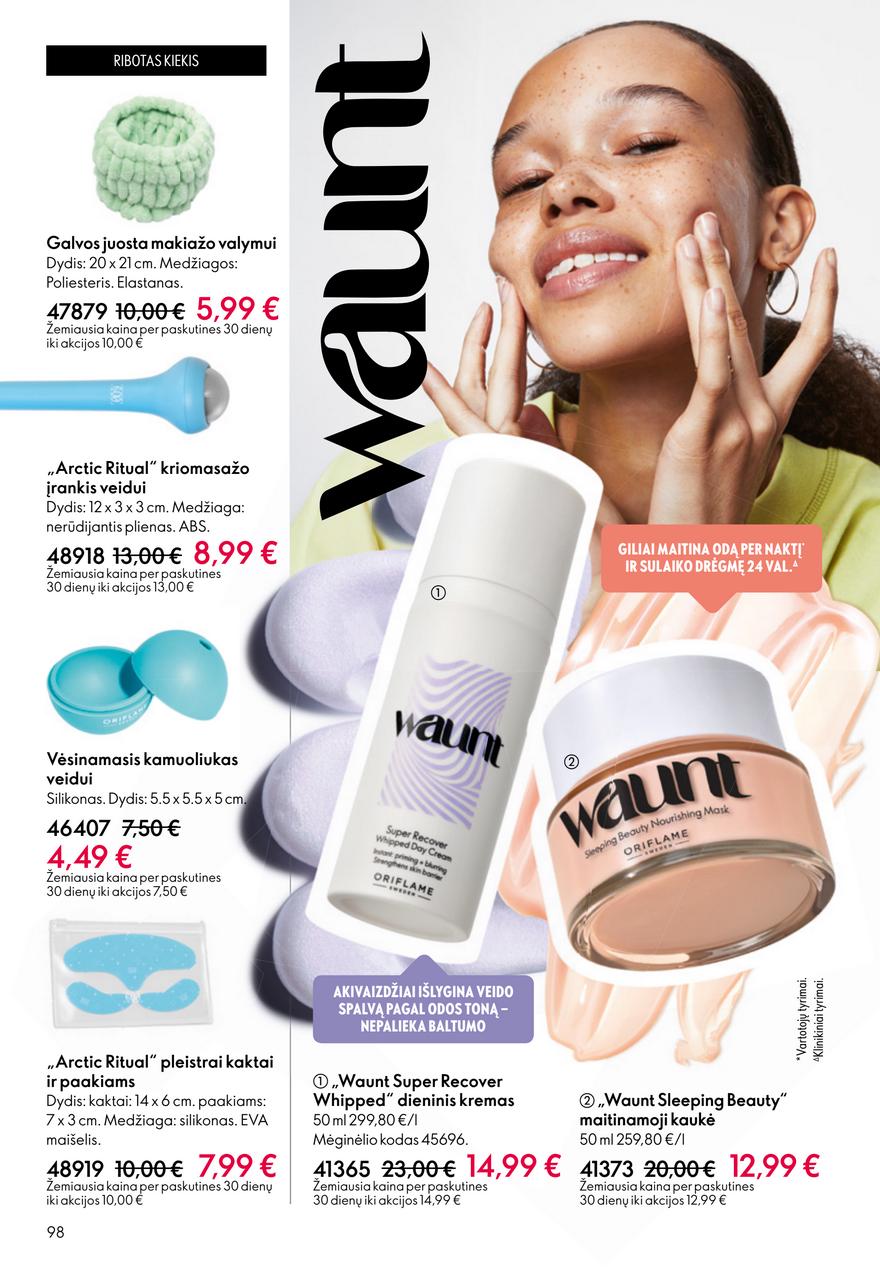 Oriflame katalogas akcijos nuo 
  2026-04-22 iki 
  2026-05-12 | Leidinukas.lt puslapis 98