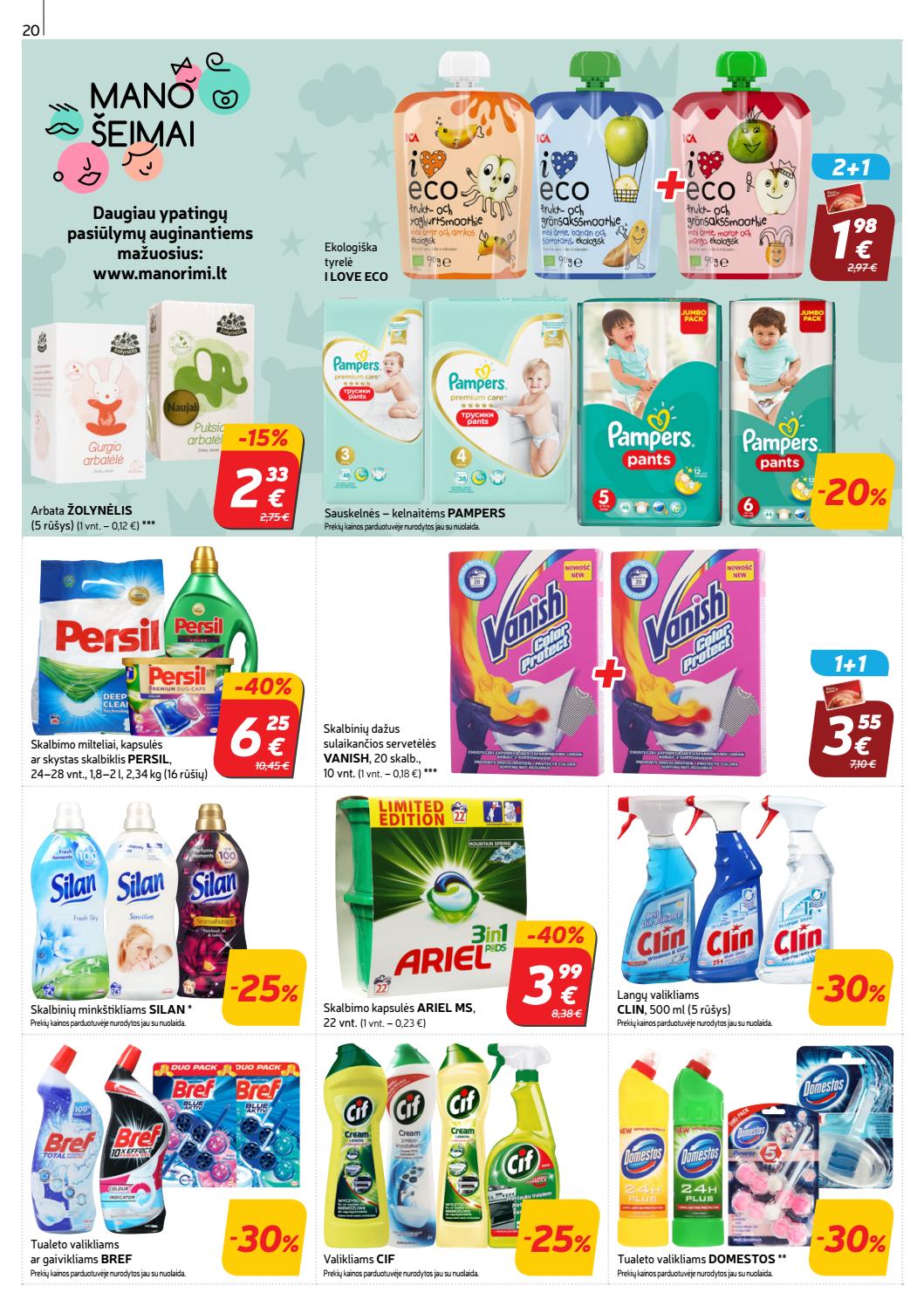 Rimi savaitinis leidinys akcijos nuo 
  2019-07-30 iki 
  2019-08-05 | Leidinukas.lt puslapis 20